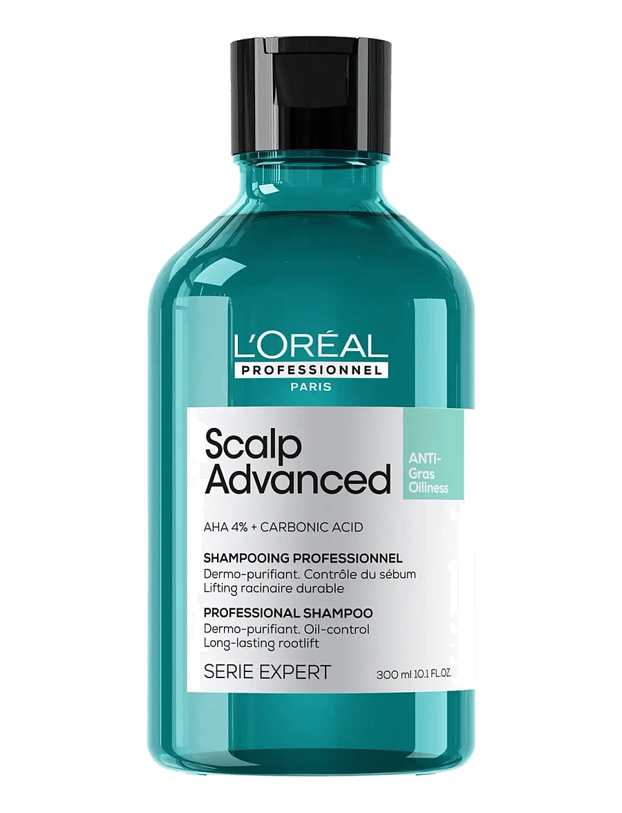 L'Oréal Professionnel - L'Oréal Professionnel Scalp Advanced Anti-Oiliness Shampoo 300 ml - shampoo - no colour - 0