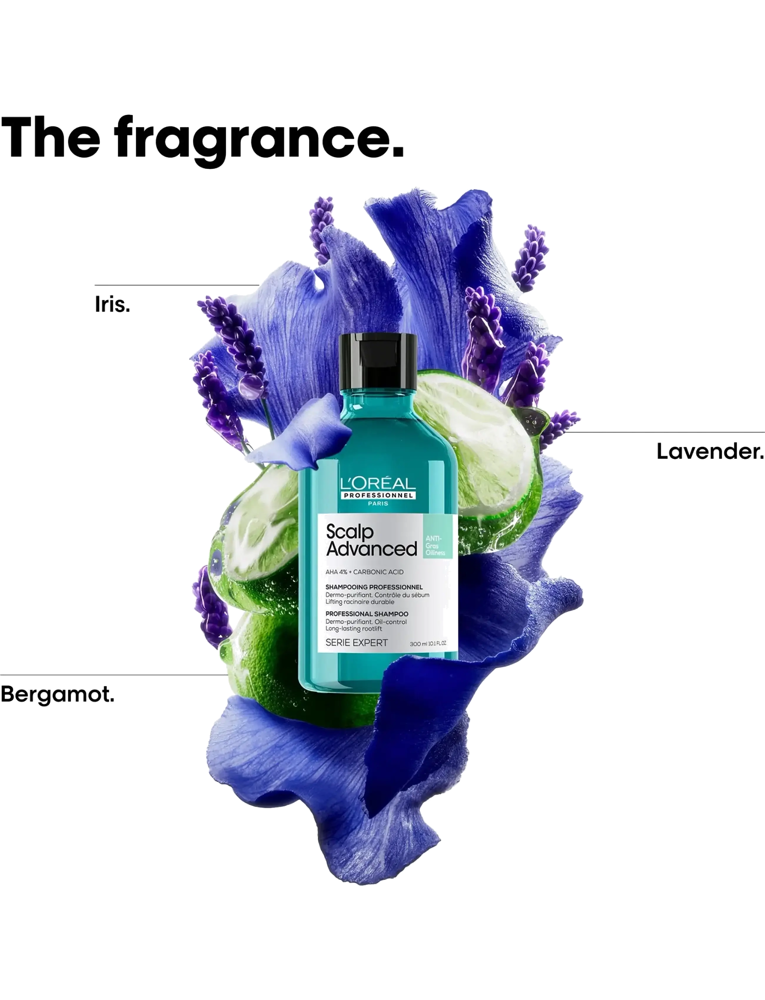 L'Oréal Professionnel - L'Oréal Professionnel Scalp Advanced Anti-Oiliness Shampoo 300 ml - shampoo - no colour - 3