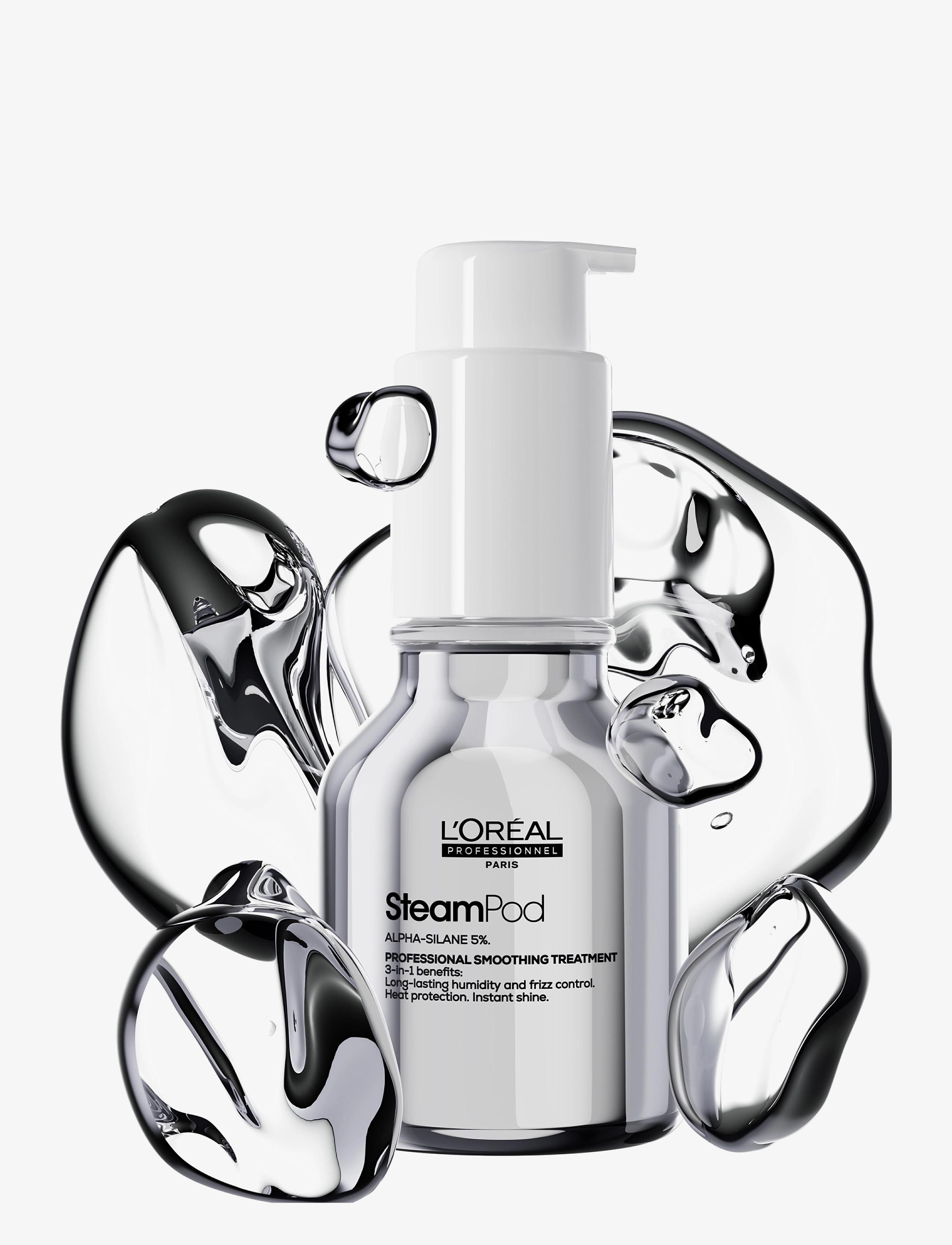L'Oréal Professionnel - L'Oréal Professionnel Steampod Smoothing Treatment 50ml - hårpleie - clear - 2