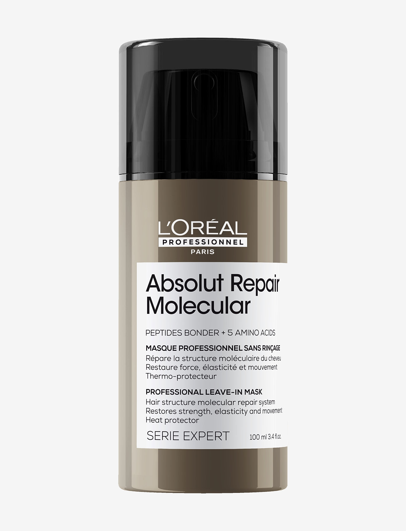 L'Oréal Professionnel - L'Oréal Professionnel Absolut Repair Molecular Leave-in Mask 100ml - hårinpackning - clear - 0