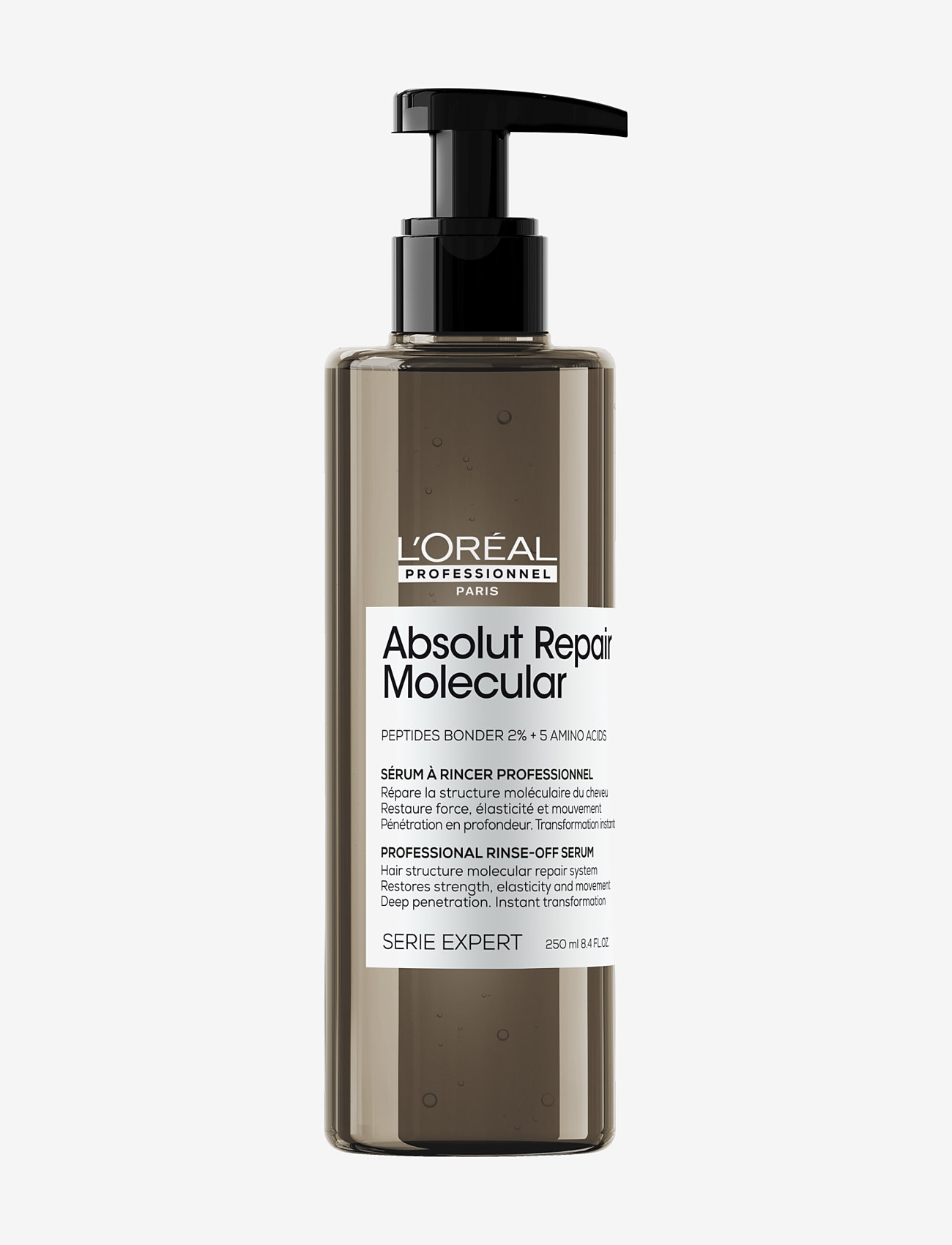 L'Oréal Professionnel - L'Oréal Professionnel Absolut Repair Molecular Rinse-off Serum 250ml - hårserum - clear - 0