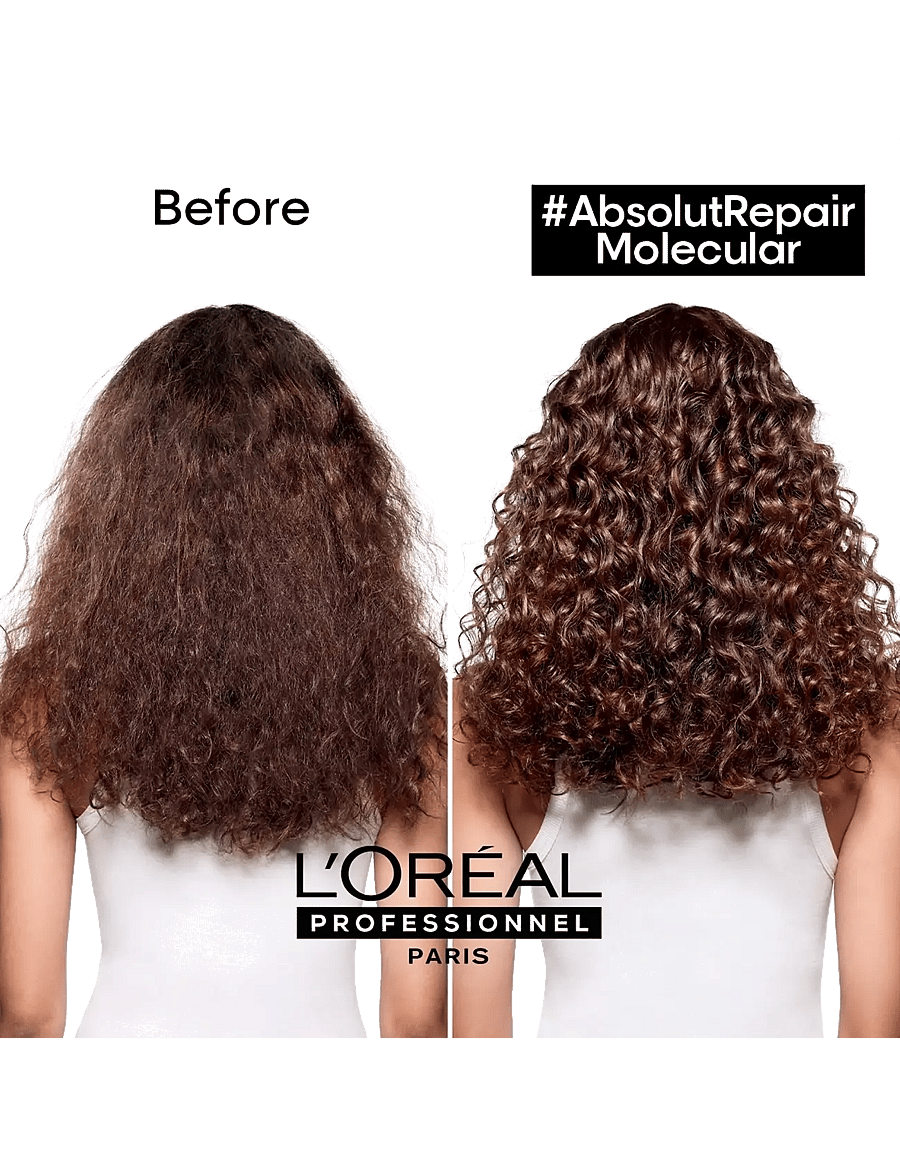 L'Oréal Professionnel - L'Oréal Professionnel Absolut Repair Molecular Rinse-off Serum 250ml - hårserum - clear - 5
