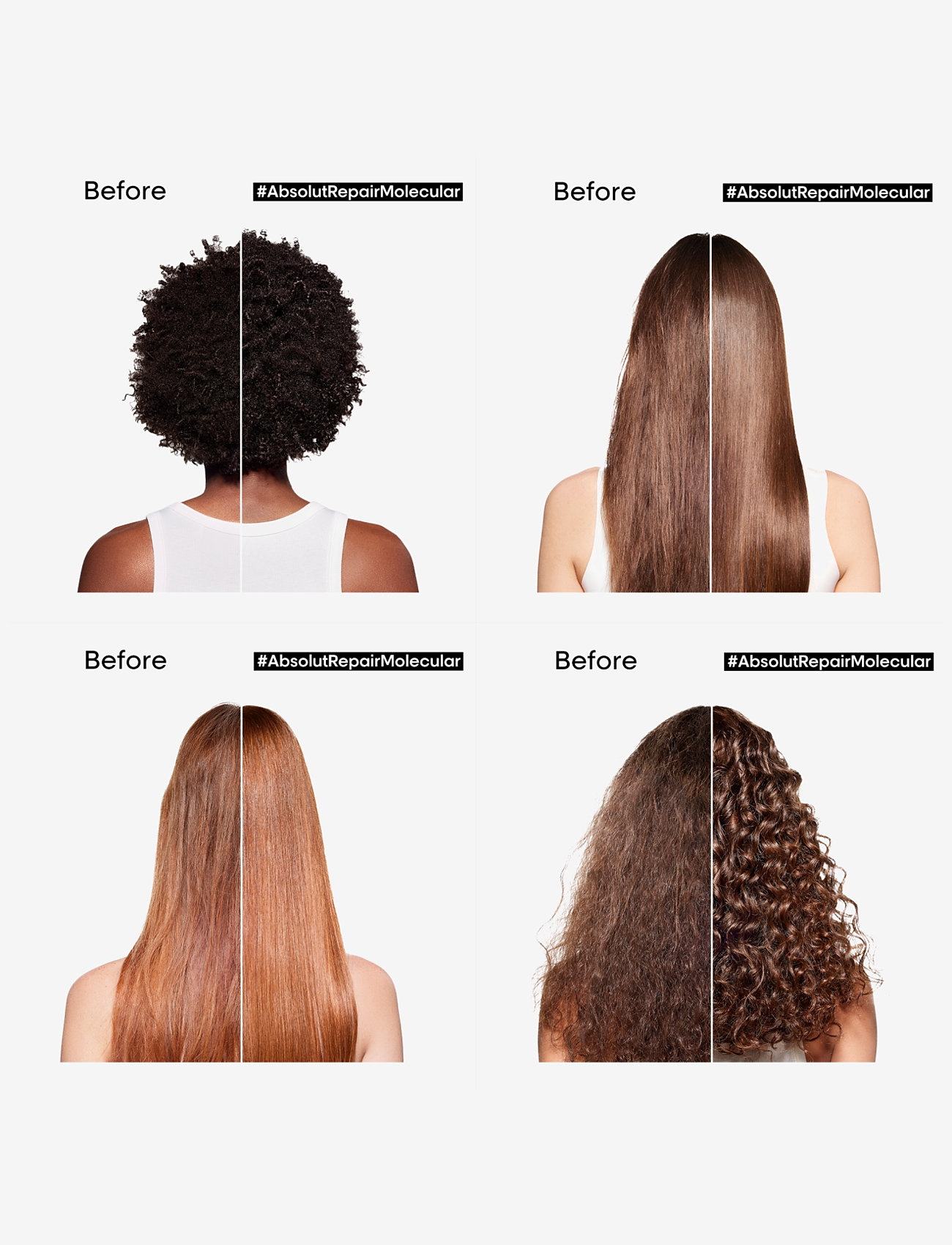 L'Oréal Professionnel - L'Oréal Professionnel Absolut Repair Molecular Shampoo 300ml - shampoo - clear - 2