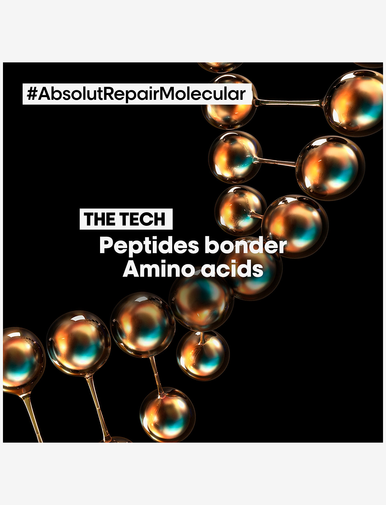 L'Oréal Professionnel - L'Oréal Professionnel Absolut Repair Molecular Shampoo 500ml - shampoo - clear - 5