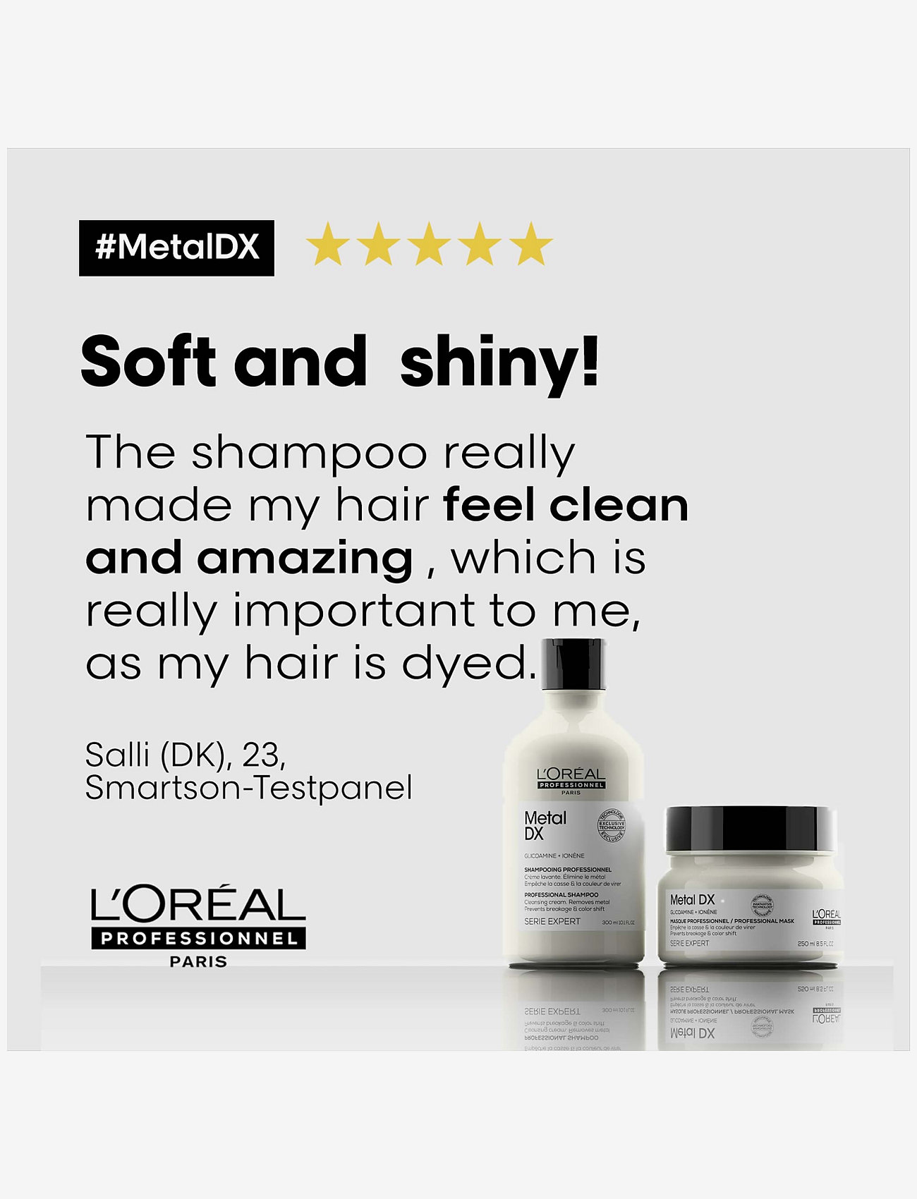 L'Oréal Professionnel - L'Oréal Professionnel Metal DX Shampoo 500ml - shampoo - no color - 2