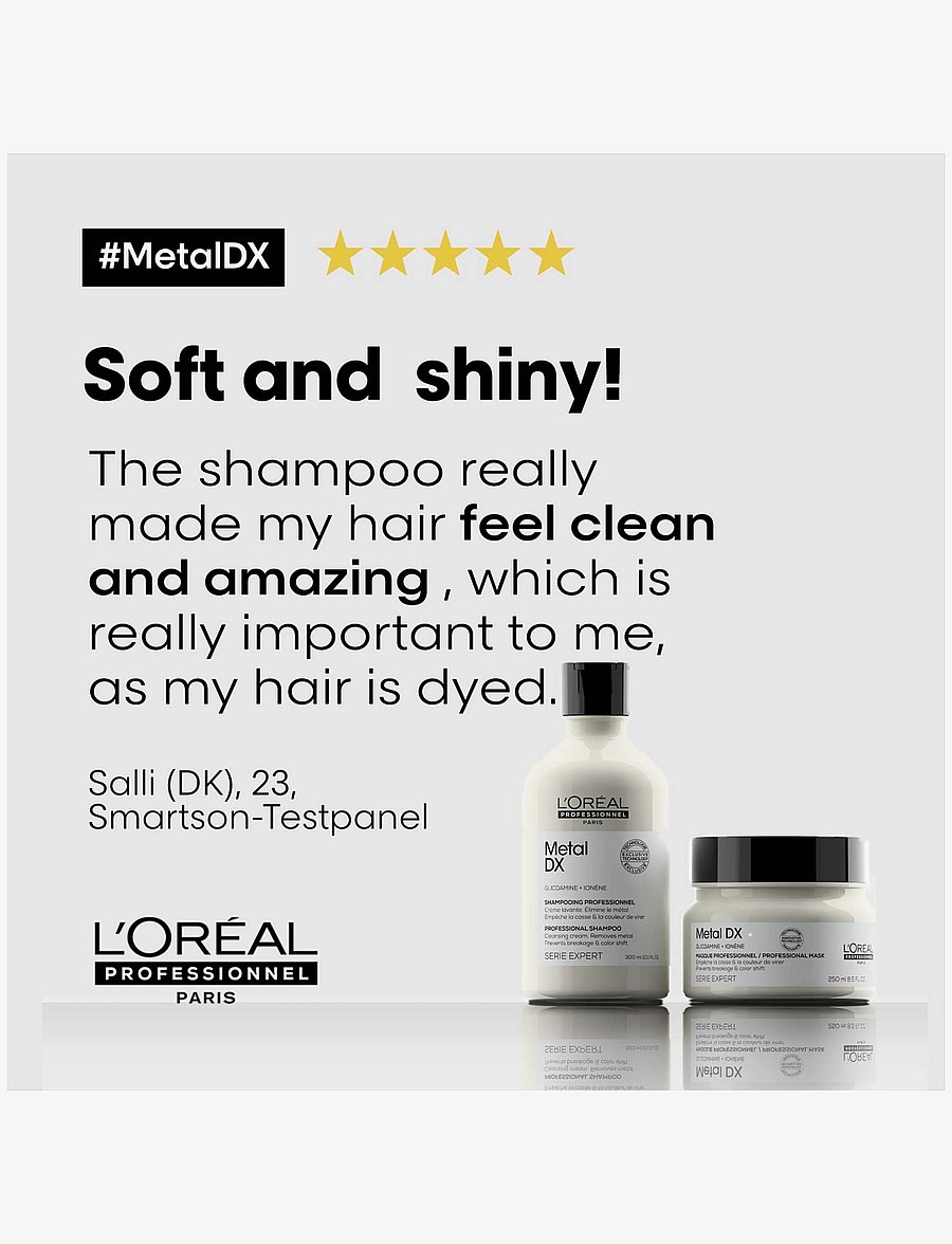 L'Oréal Professionnel - L'Oréal Professionnel Metal DX Shampoo 500ml - shampoo - no color - 2