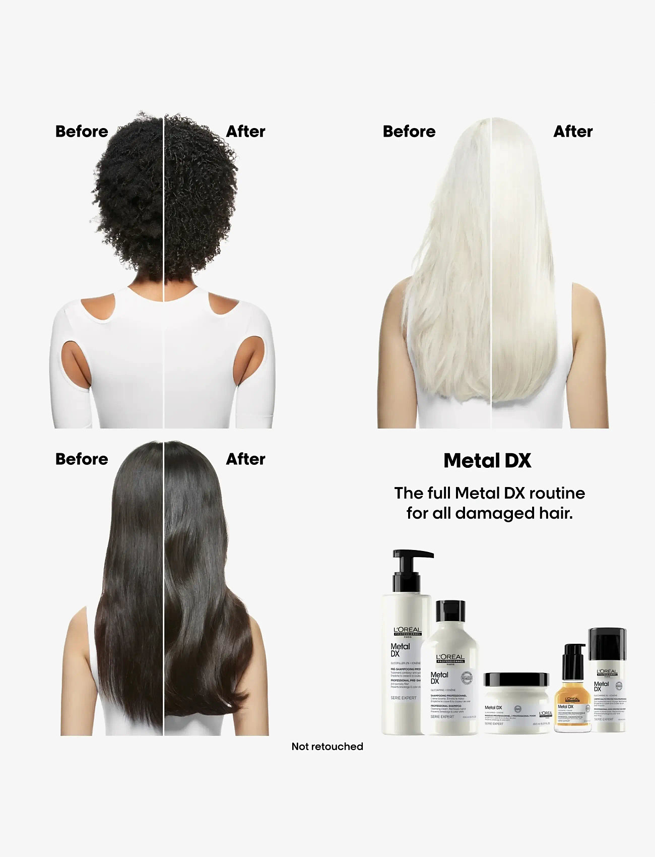 L'Oréal Professionnel - L'Oréal Professionnel Metal DX Pre-Shampoo 250ml - sjampó - no color - 2