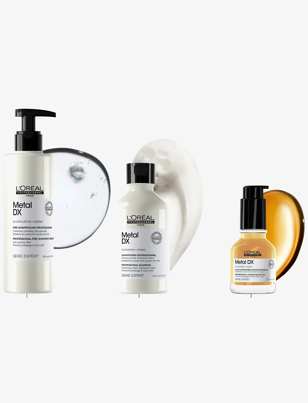 L'Oréal Professionnel - L'Oréal Professionnel Metal DX Pre-Shampoo 250ml - sjampó - no color - 3