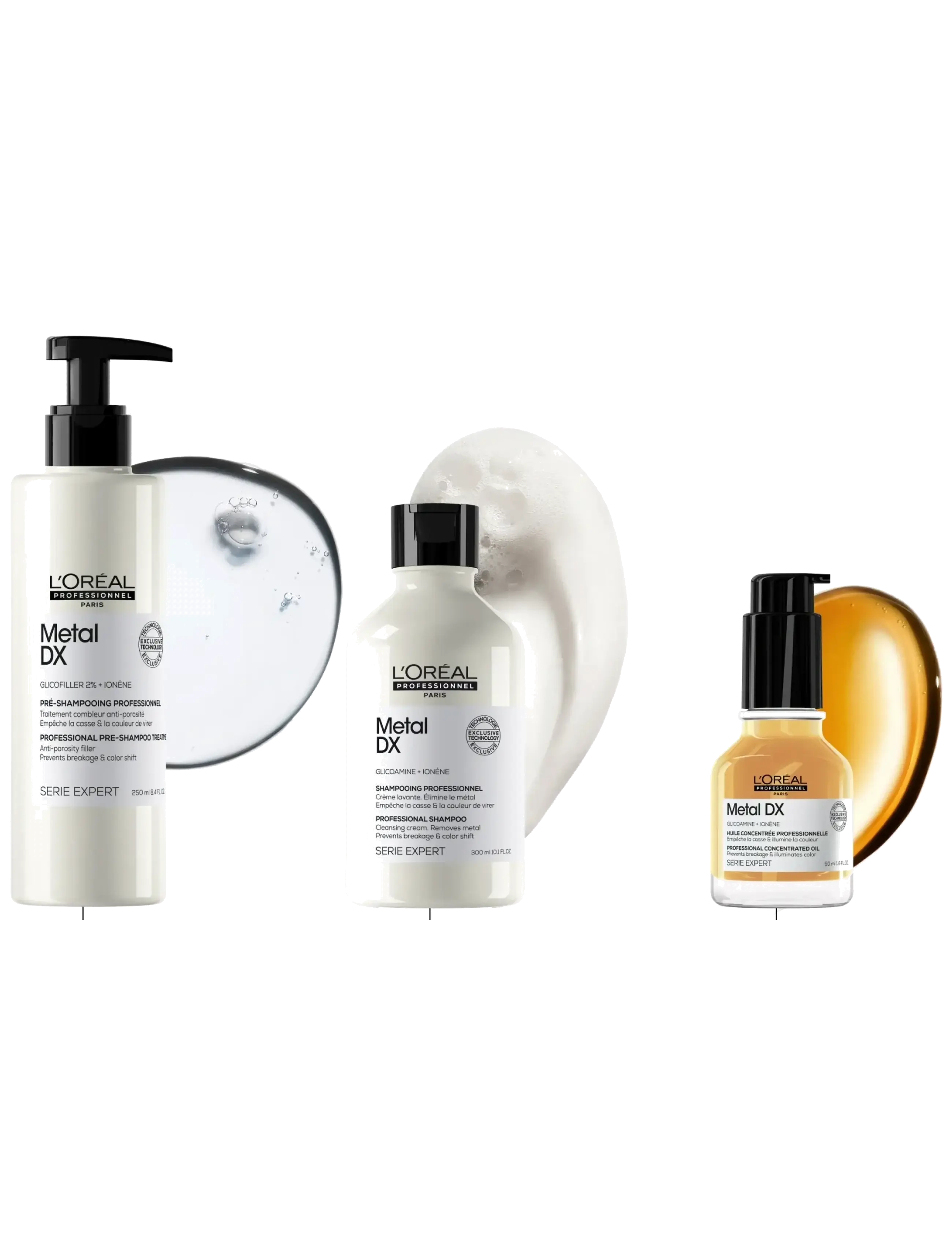 L'Oréal Professionnel - L'Oréal Professionnel Metal DX Pre-Shampoo 250ml - hårpleie - no color - 3