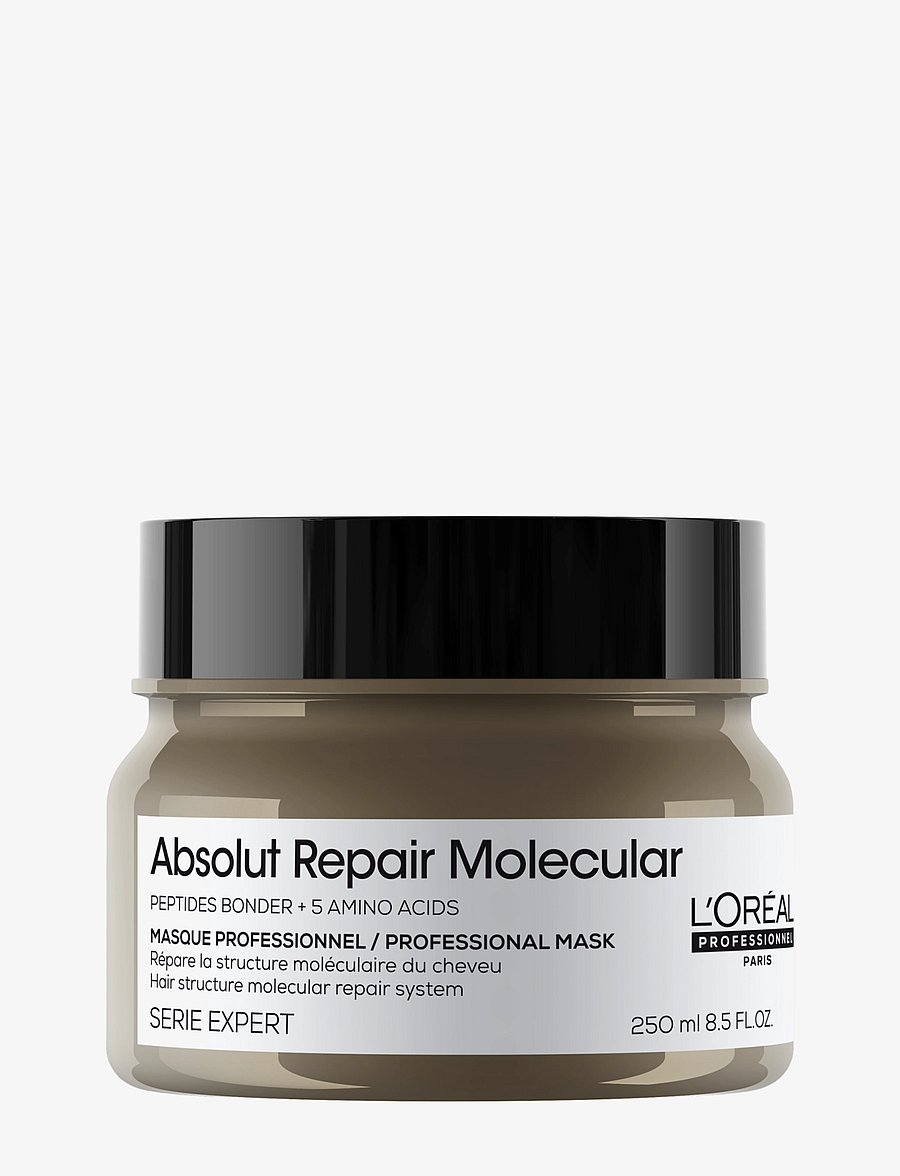 L'Oréal Professionnel - Absolut Repair Molecular Rinse-off Mask - hårinpackning - clear - 0