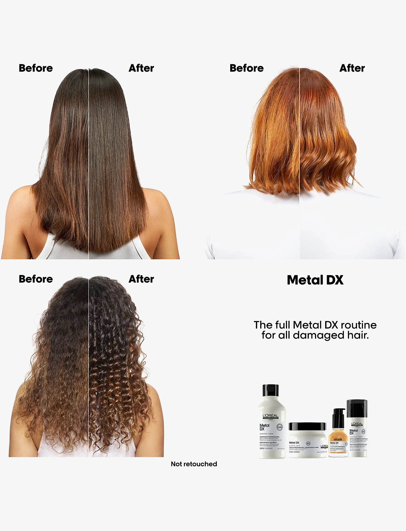 L'Oréal Professionnel - L'Oréal Professionnel Metal DX Hair Mask 150 ml - clear - 2