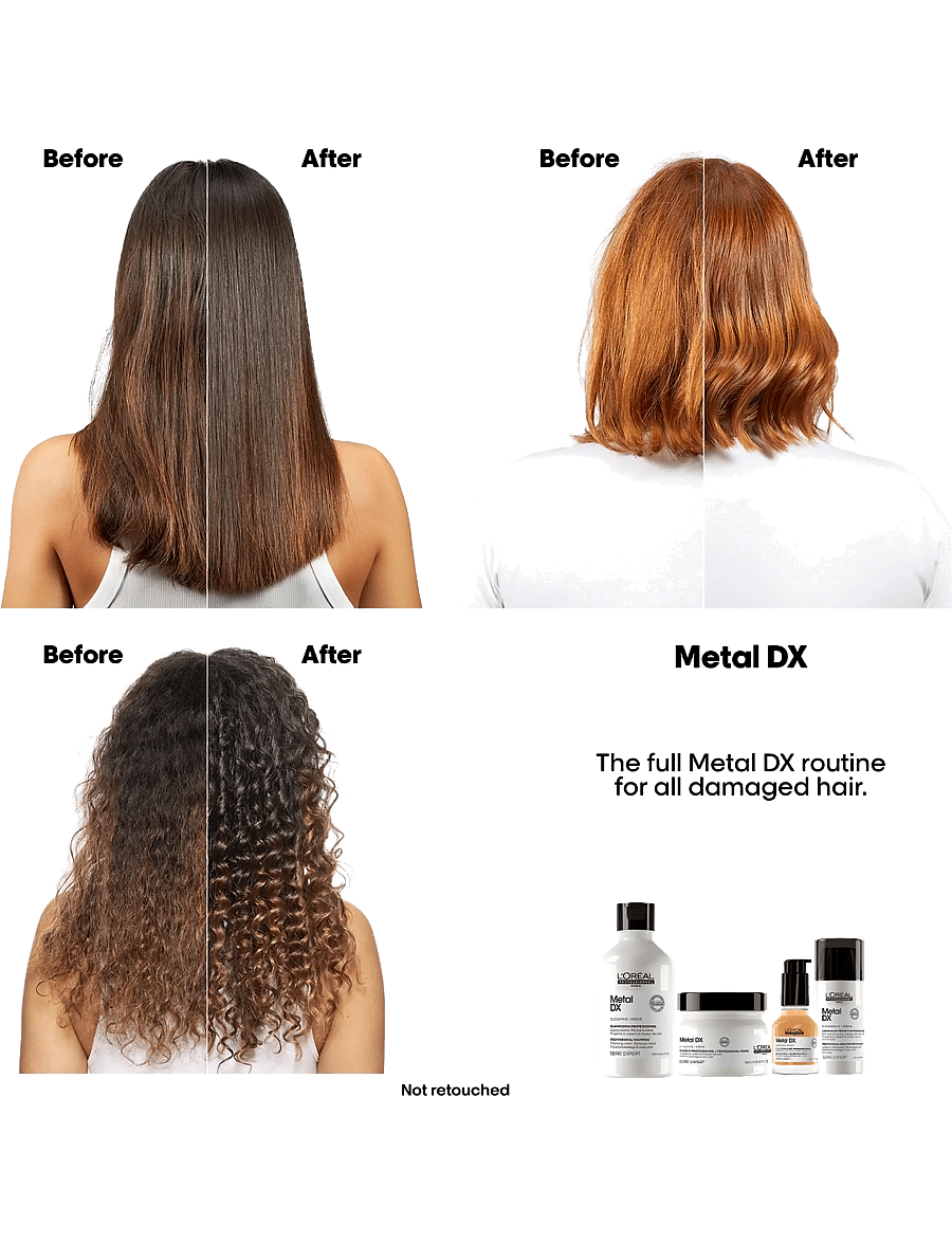 L'Oréal Professionnel - L'Oréal Professionnel Metal DX Hair Mask 150 ml - hårkur - clear - 2