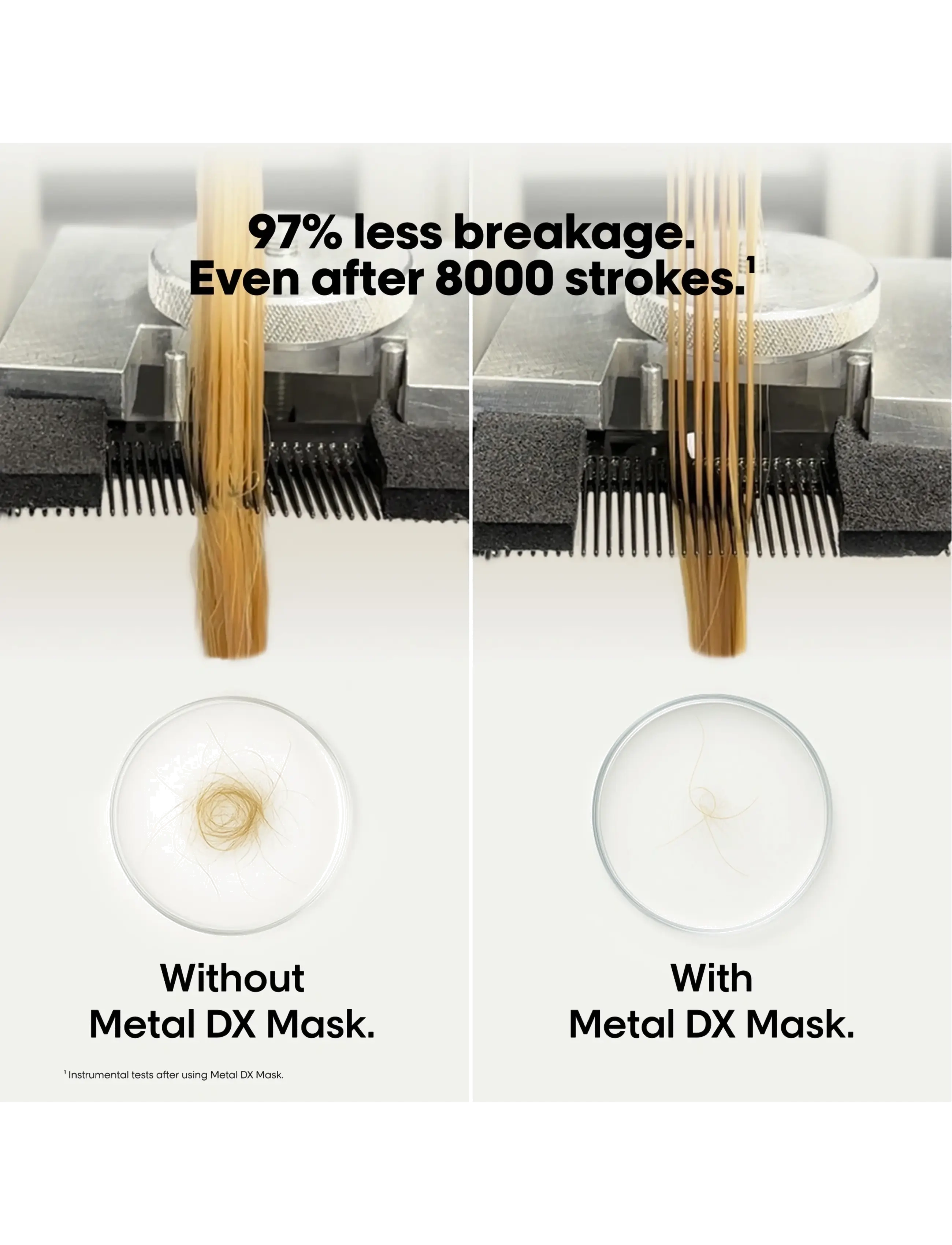 L'Oréal Professionnel - L'Oréal Professionnel Metal DX Hair Mask 150 ml - hårkur - clear - 3