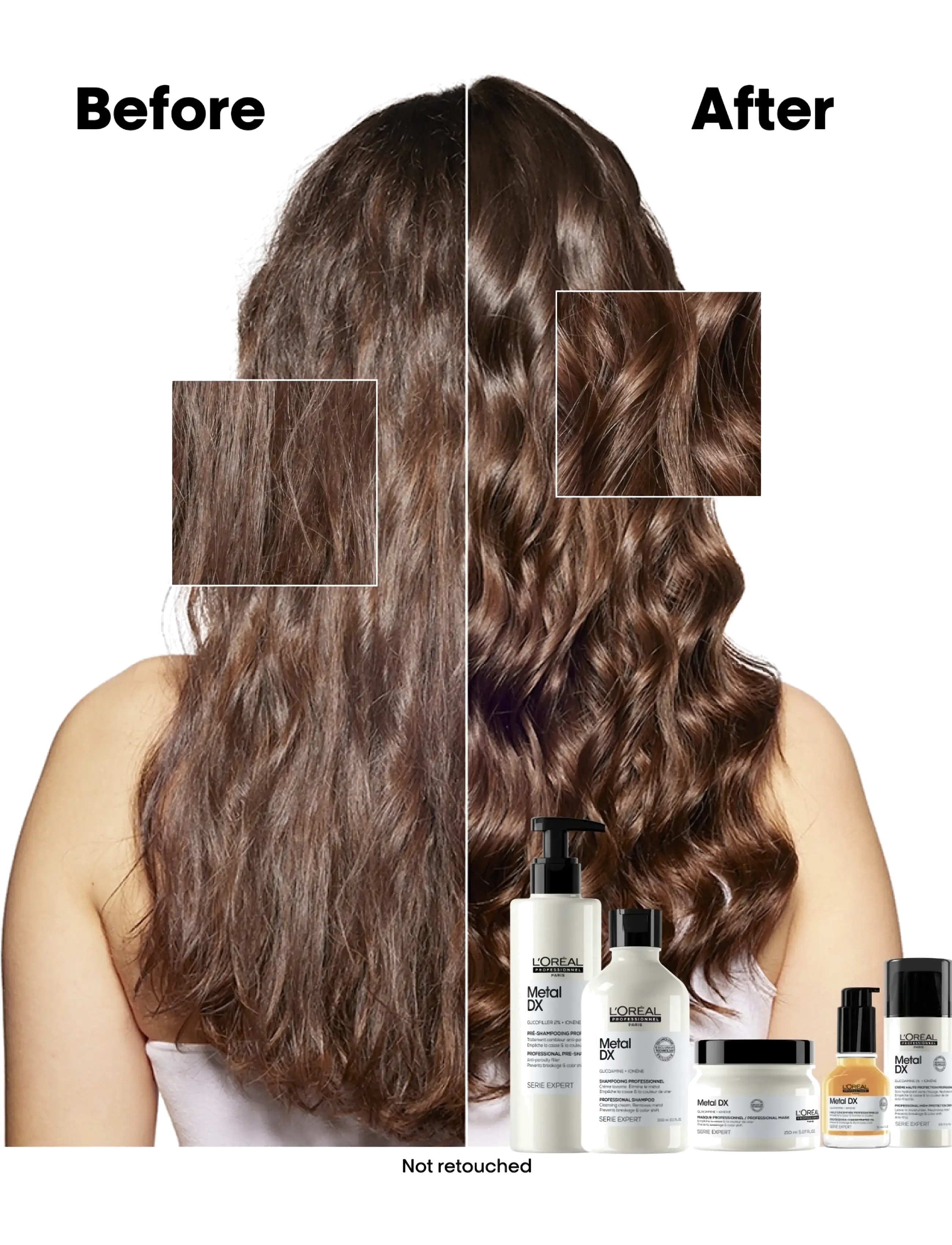 L'Oréal Professionnel - L'Oréal Professionnel Metal DX Hair Mask 150 ml - hårkur - clear - 4