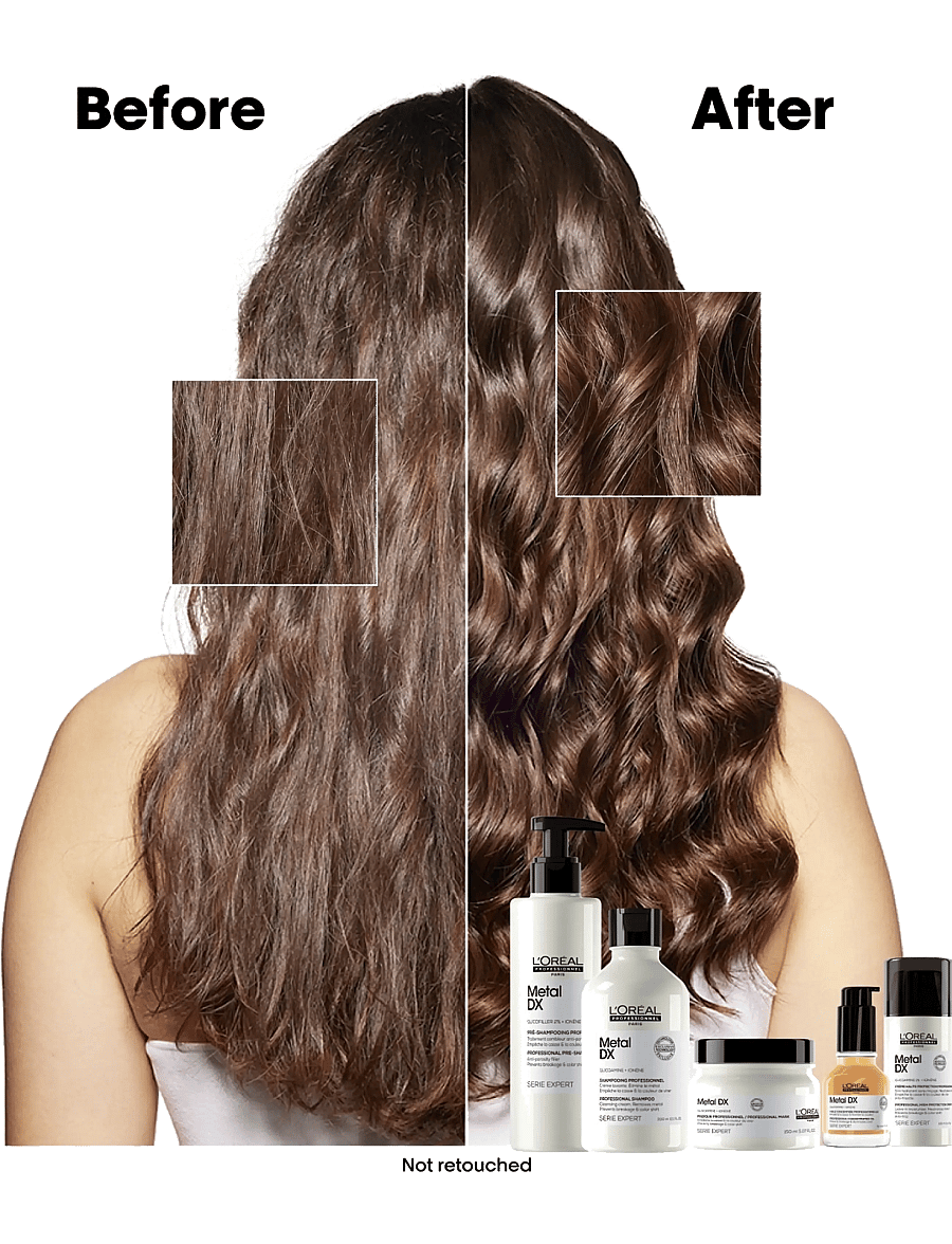 L'Oréal Professionnel - L'Oréal Professionnel Metal DX Hair Mask 150 ml - hårkur - clear - 4