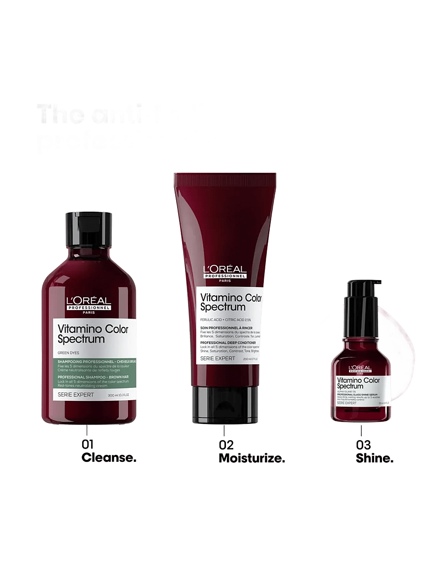 L'Oréal Professionnel - L'Oréal Professionnel Vitamino Color Spectrum Green Shampoo 300ml - shampoo - clear - 4