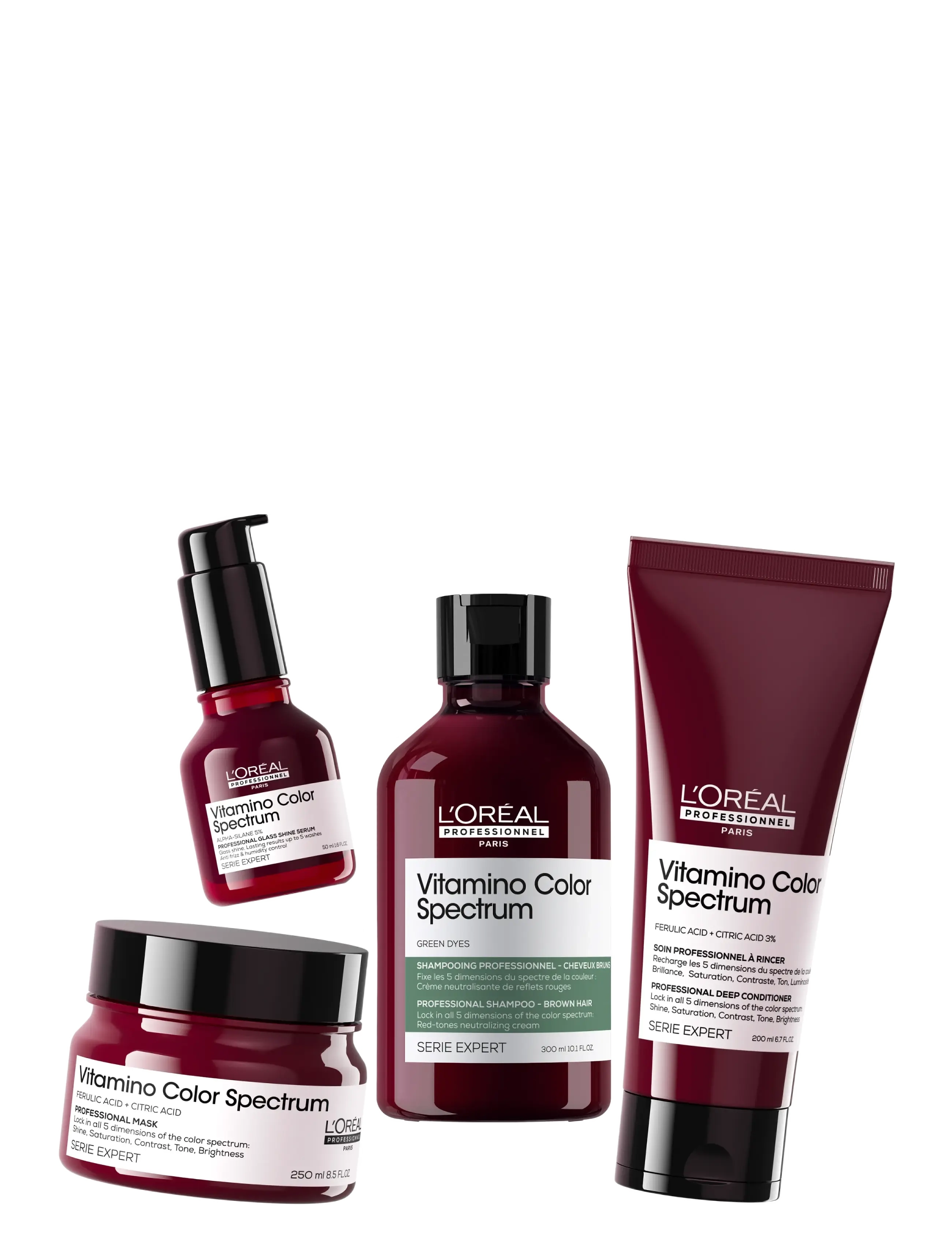 L'Oréal Professionnel - L'Oréal Professionnel Vitamino Color Spectrum Green Shampoo 300ml - shampoo - clear - 5