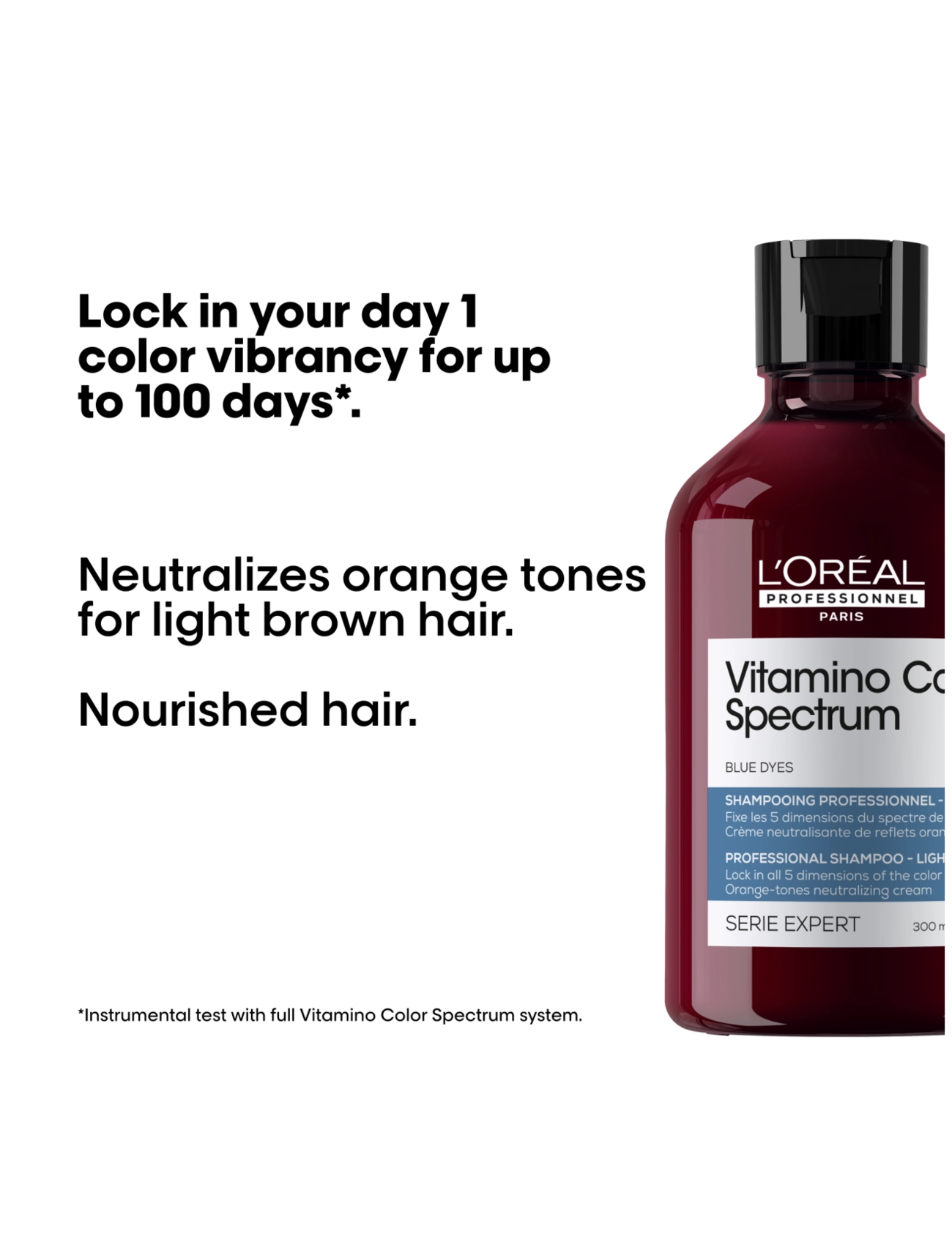 L'Oréal Professionnel - L'Oréal Professionnel Vitamino Color Spectrum Blue Shampoo 300ml - shampoo - clear - 2