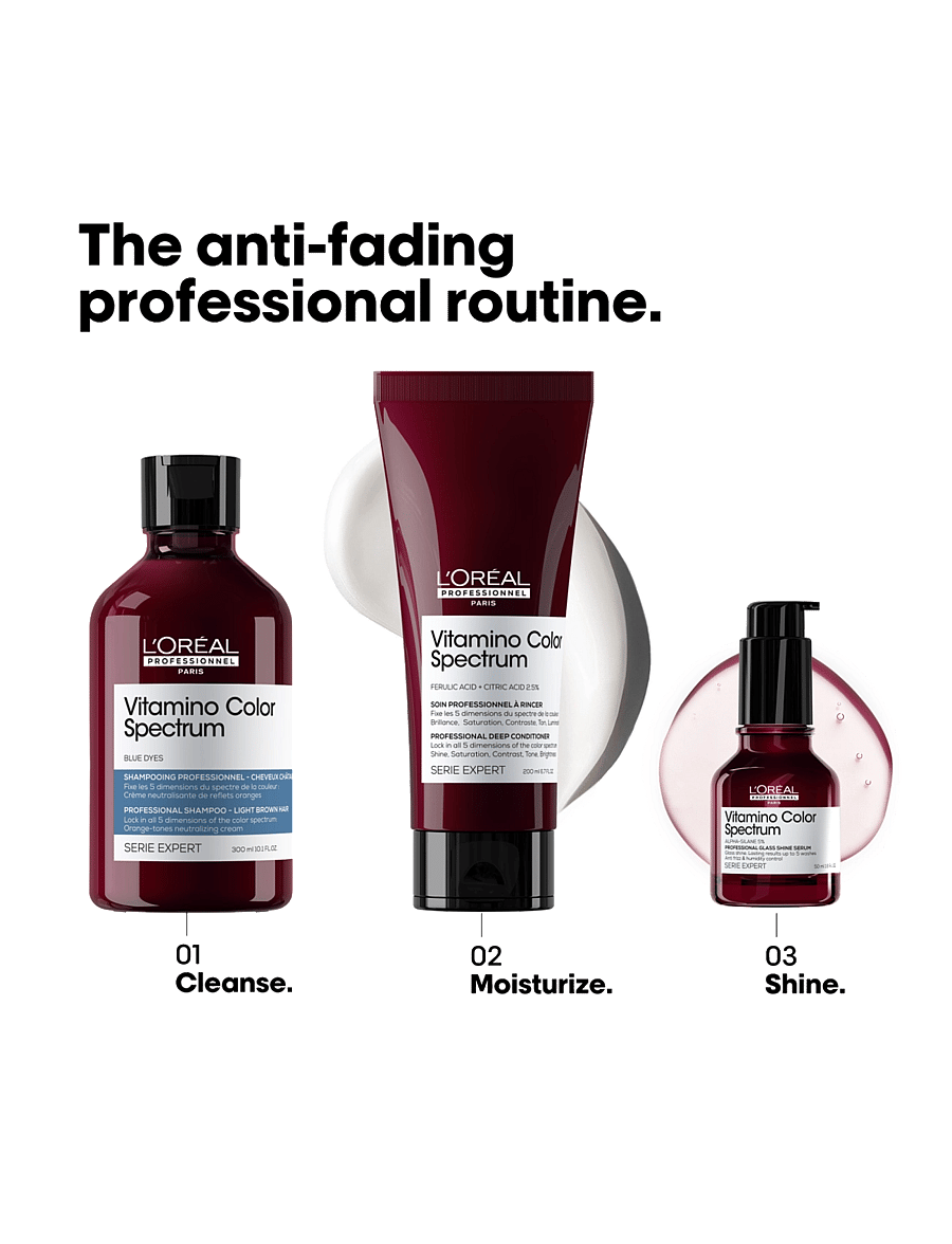 L'Oréal Professionnel - L'Oréal Professionnel Vitamino Color Spectrum Blue Shampoo 300 ml - shampoo - clear - 4