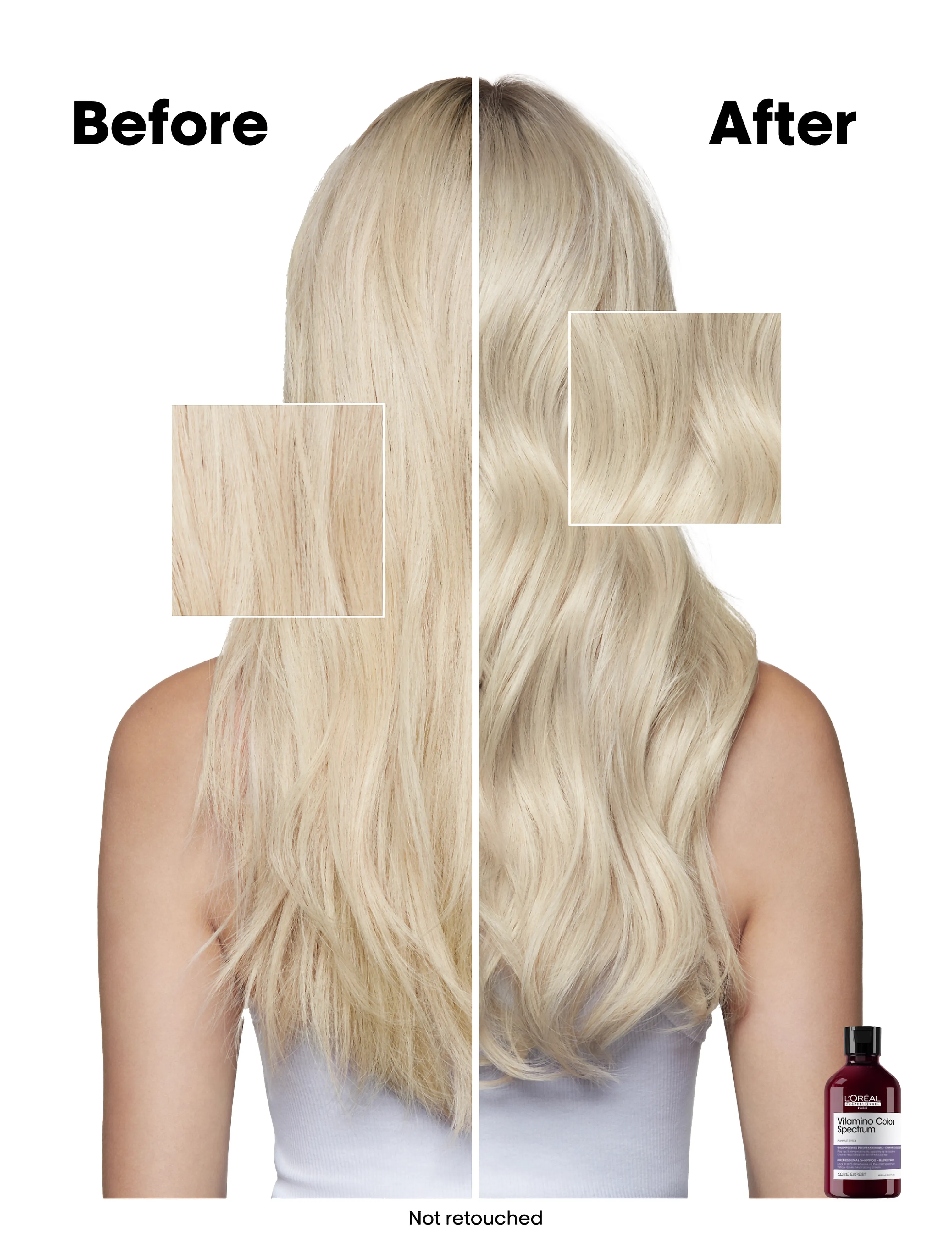 L'Oréal Professionnel L'oréal Professionnel Vitamino Color Spectrum Purple Shampoo 300ml, 300 ml, Nude, Pleje > Sølvshampoo, Dame