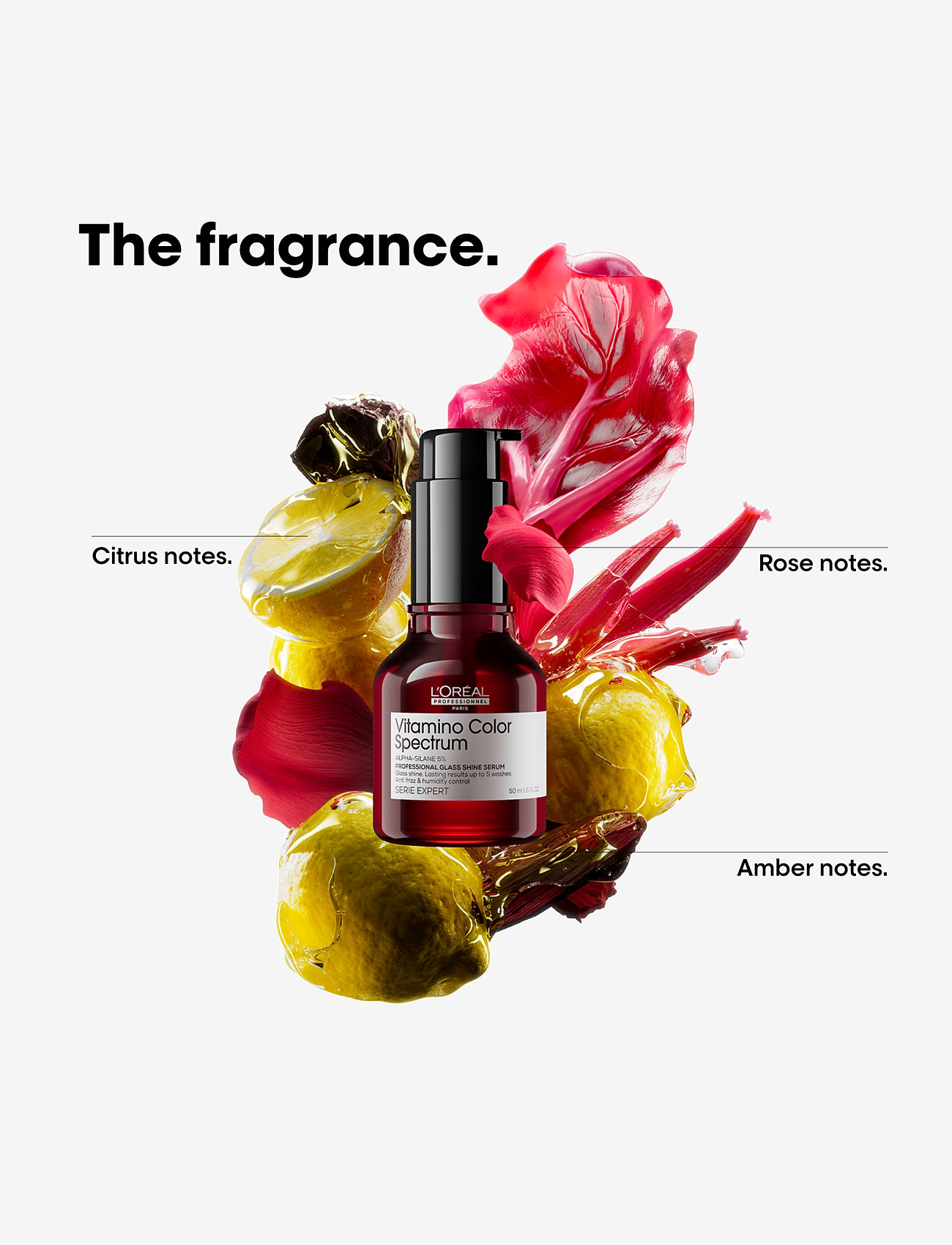 L'Oréal Professionnel - L'Oréal Professionnel Vitamino Color Spectrum Glass Shine Serum 50ml - hår - clear - 3