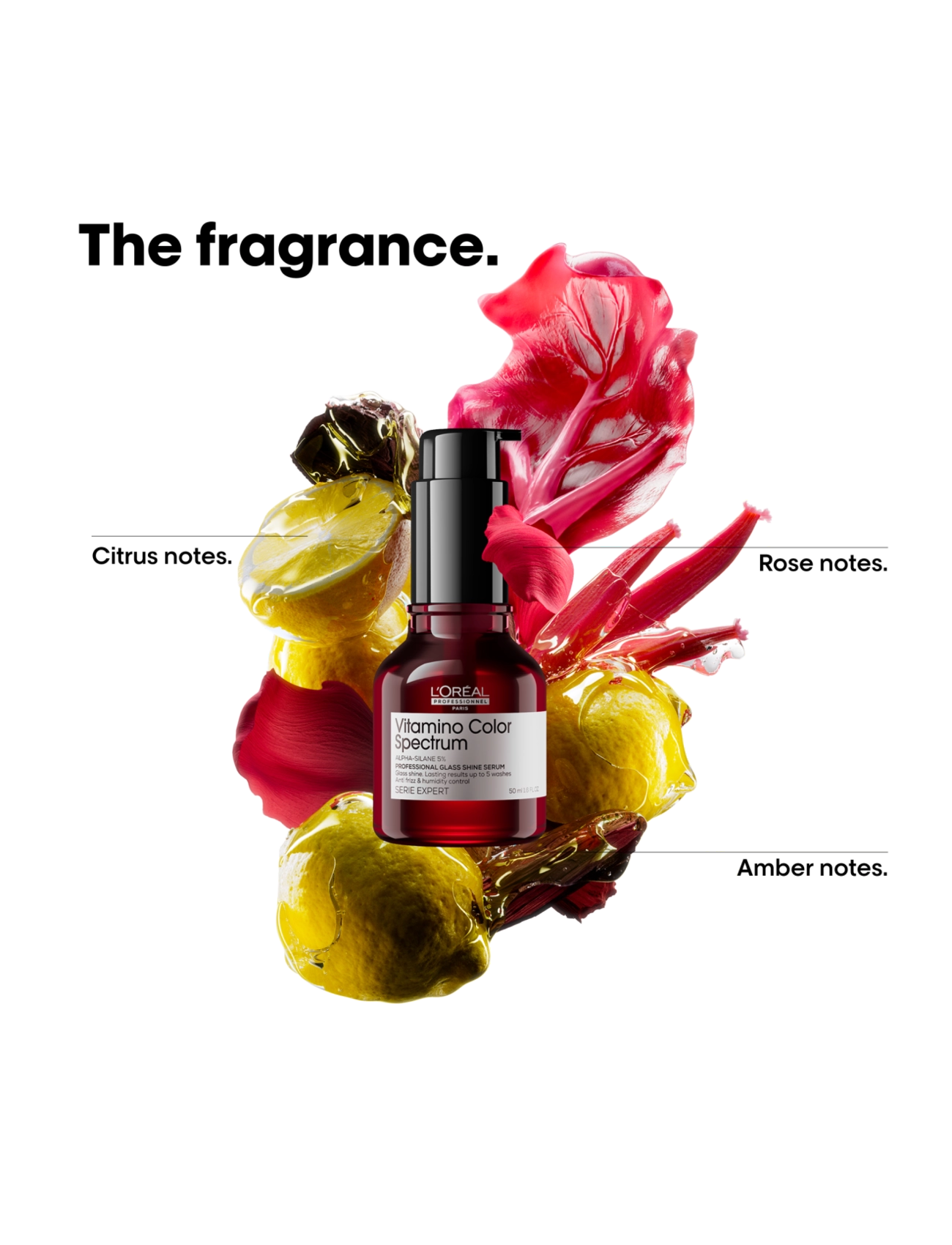 L'Oréal Professionnel - L'Oréal Professionnel Vitamino Color Spectrum Glass Shine Serum 50ml - hår - clear - 3