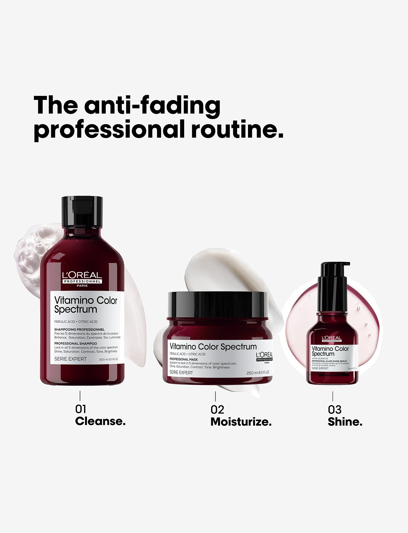 L'Oréal Professionnel - L'Oréal Professionnel Vitamino Color Spectrum Mask 250ml - hårkur - clear - 5