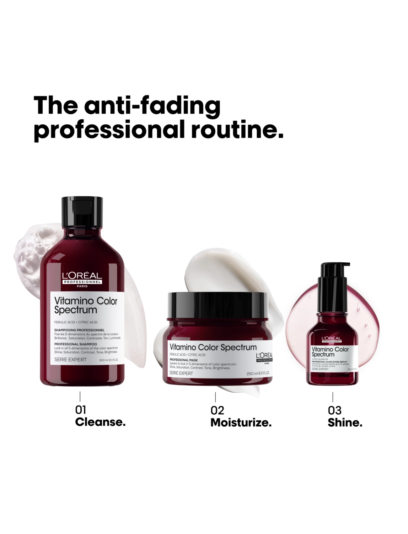 L'Oréal Professionnel - L'Oréal Professionnel Vitamino Color Spectrum Mask 250ml - hårkur - clear - 5