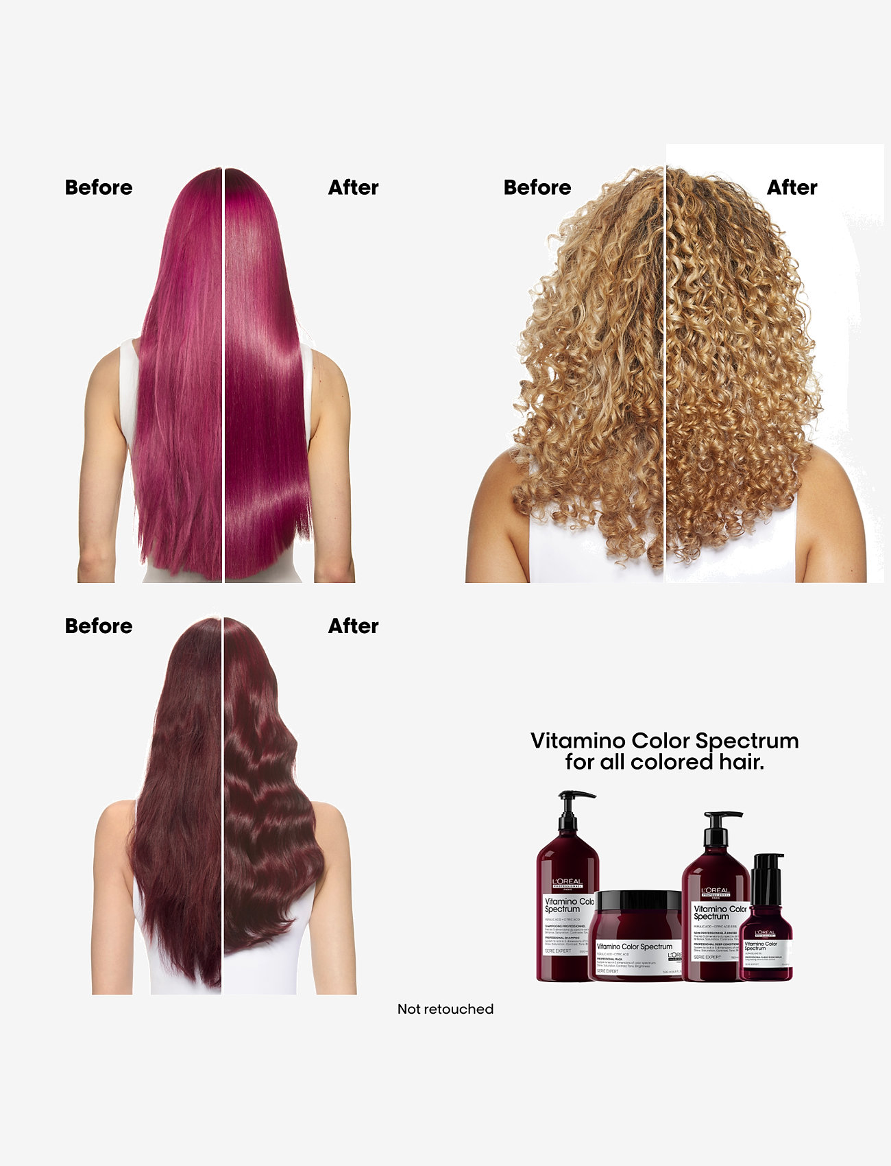 L'Oréal Professionnel - L'Oréal Professionnel Vitamino Color Spectrum Conditioner 500ml - balsam & conditioner - clear - 2