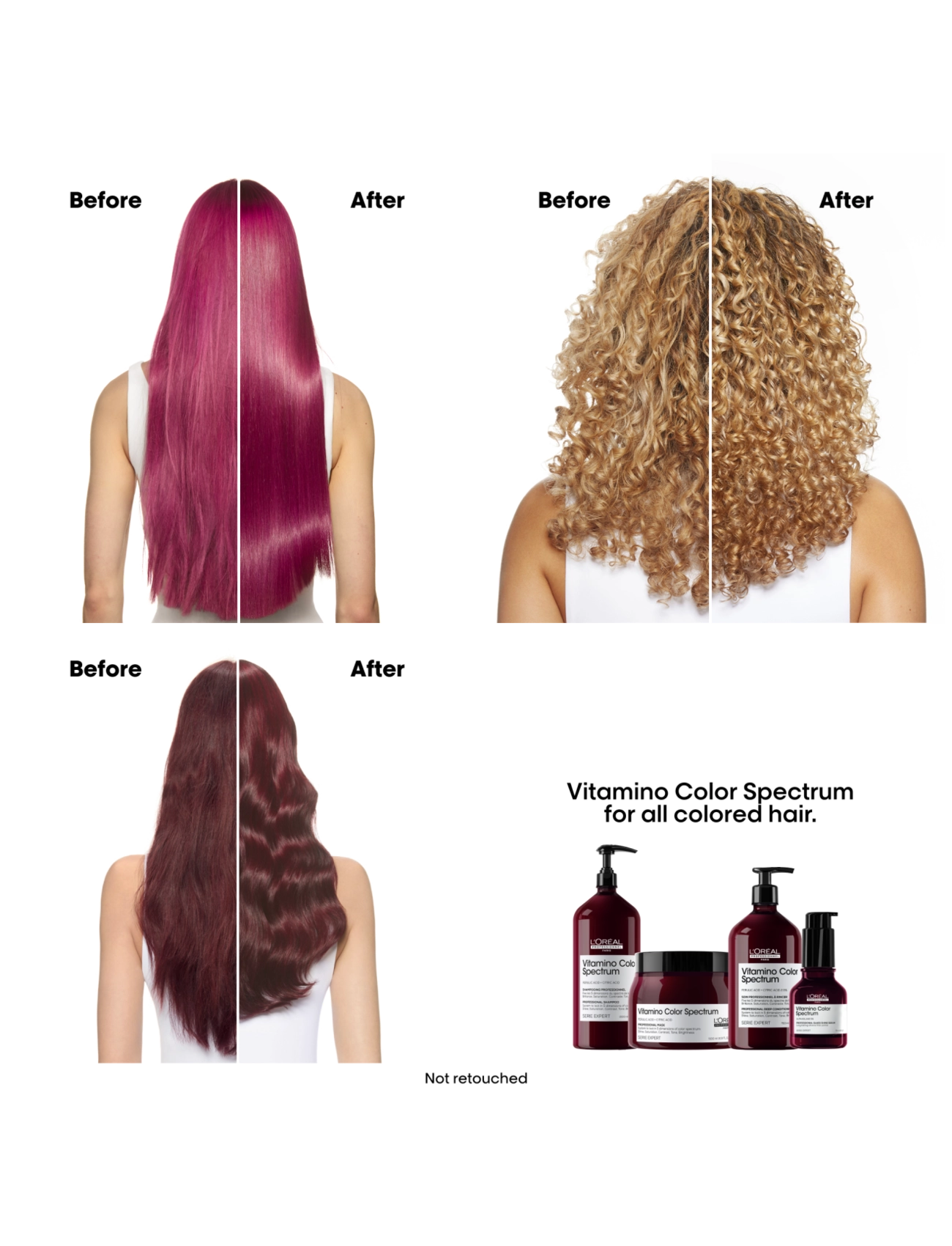 L'Oréal Professionnel - L'Oréal Professionnel Vitamino Color Spectrum Conditioner 500ml - balsam & conditioner - clear - 2