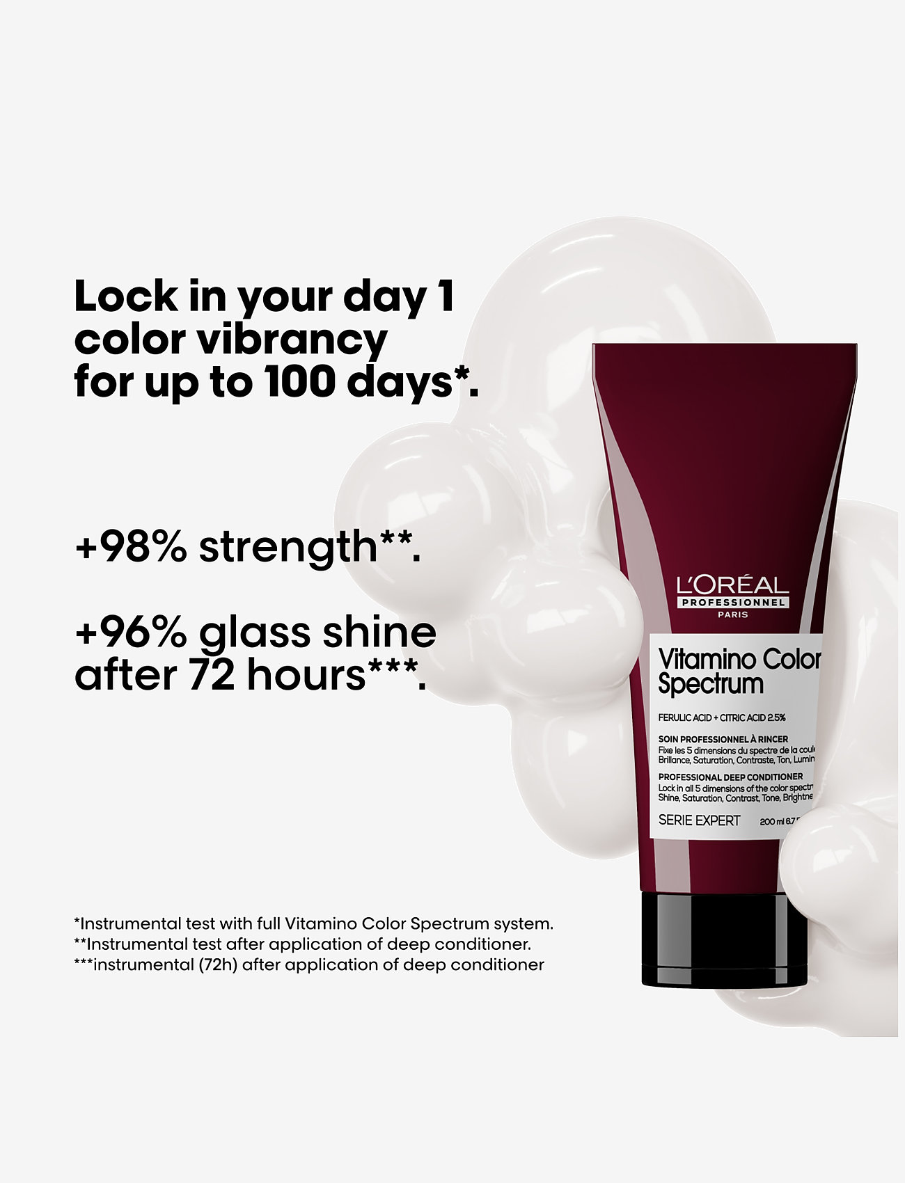 L'Oréal Professionnel - L'Oréal Professionnel Vitamino Color Spectrum Conditioner 200ml - balsam & conditioner - clear - 1