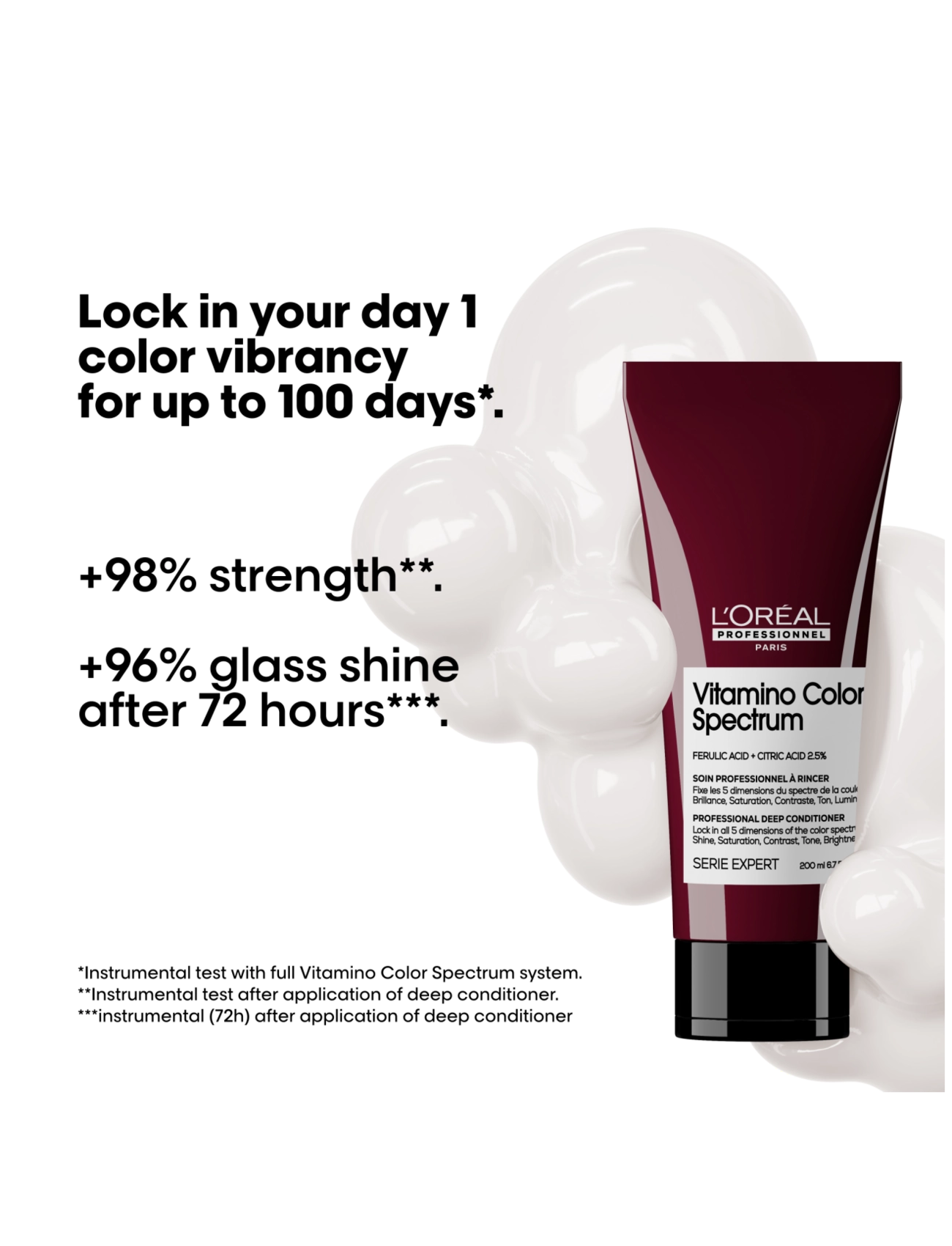 L'Oréal Professionnel - L'Oréal Professionnel Vitamino Color Spectrum Conditioner 200ml - balsam & conditioner - clear - 1