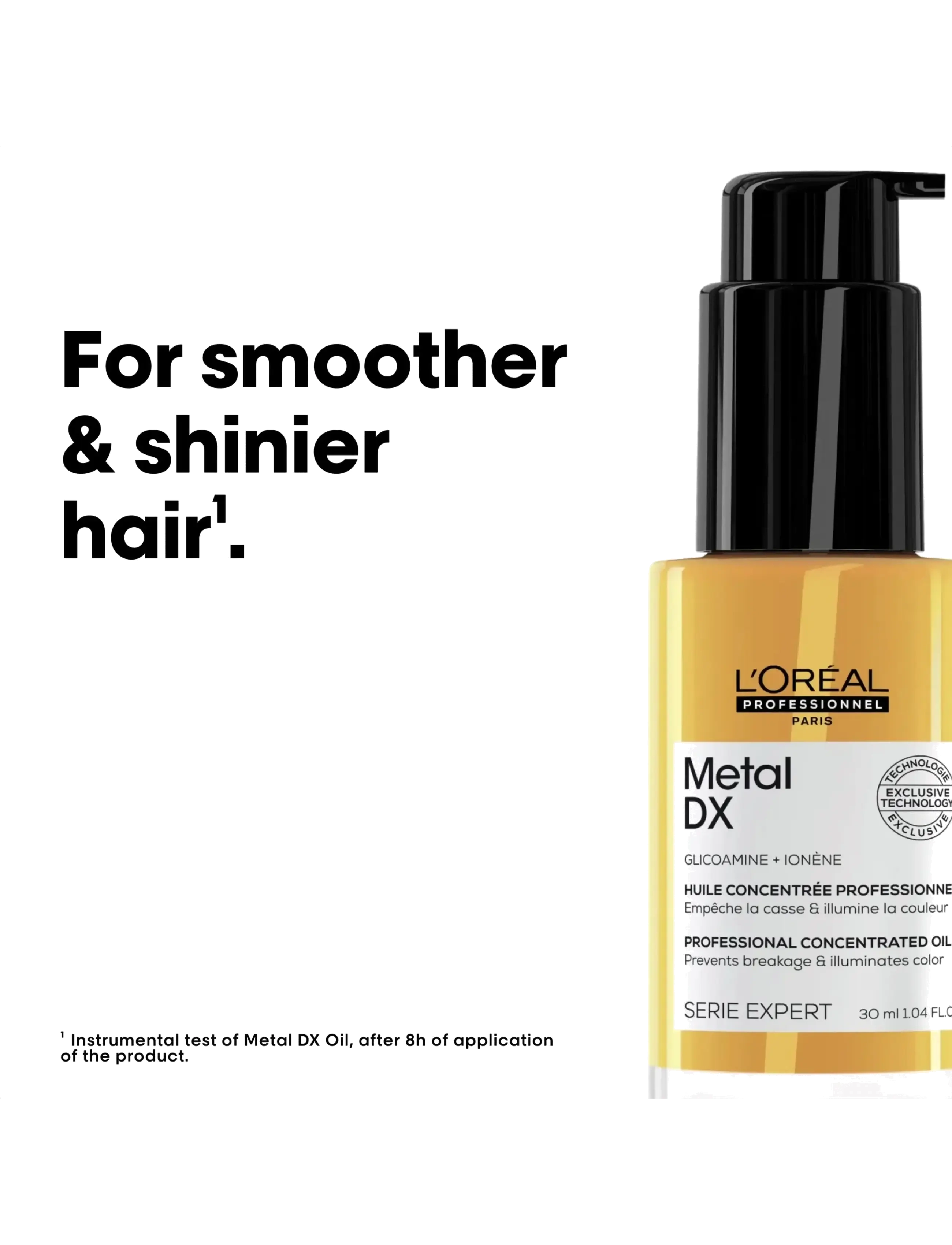 L'Oréal Professionnel - L'Oréal Professionnel Metal DX Anti-Deposit Protector Concentrated Oil 30ml - hår - clear - 5