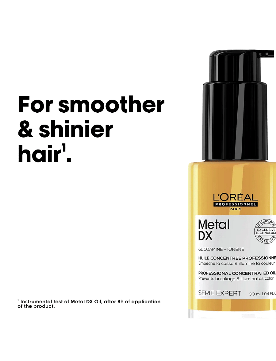 L'Oréal Professionnel - L'Oréal Professionnel Metal DX Anti-Deposit Protector Concentrated Oil 30ml - hår - clear - 5