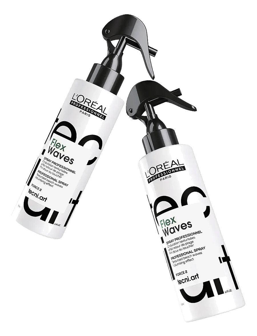 L'Oréal Professionnel - L'Oréal Professionnel Tecni.Art Flex Waves Spray 190ml - saltvattenspray - clear - 5
