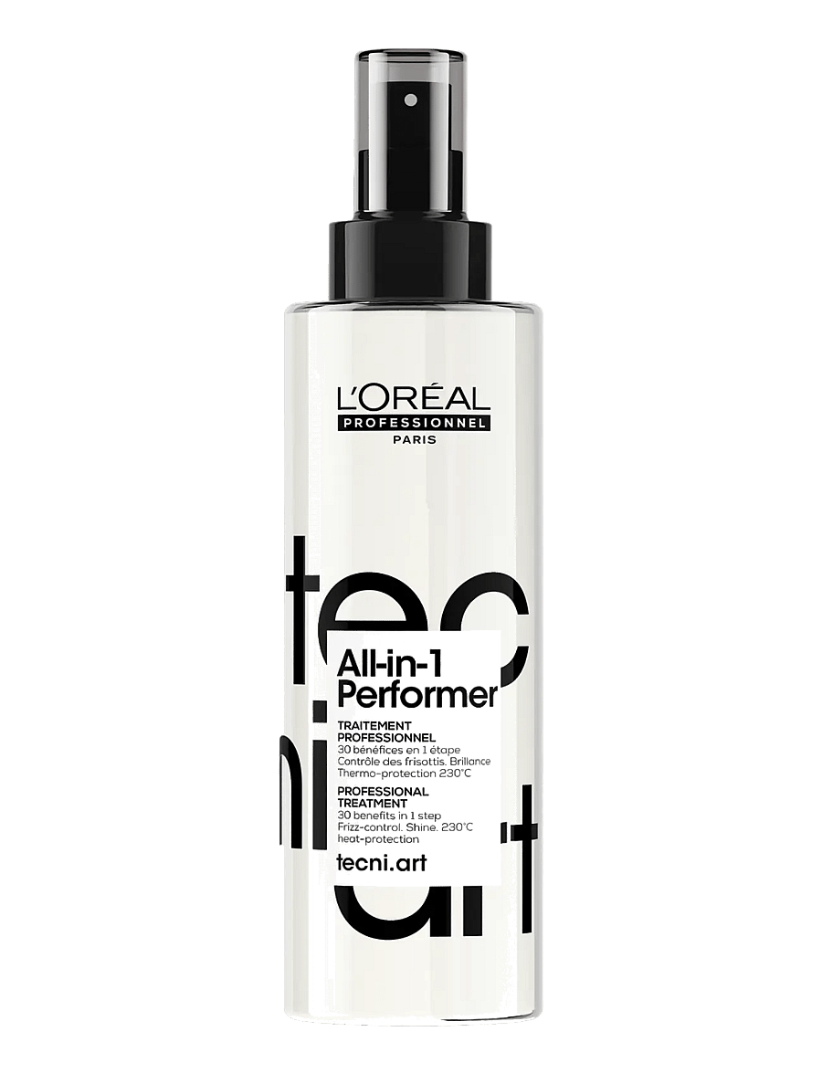 L'Oréal Professionnel - L'Oréal Professionnel Tecni.art All-in-1 Performer Styling Treatment 190 ml - glansúði - clear - 0