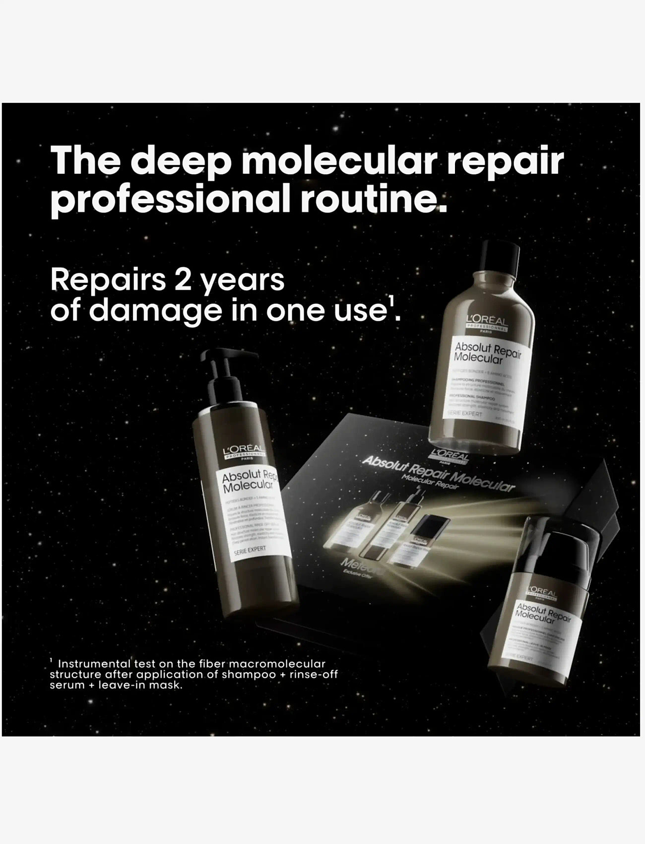 L'Oréal Professionnel - L'Oréal Professionnel Absolut Repair Molecular Trio Gift Set 2025 - gåvoset - clear - 3