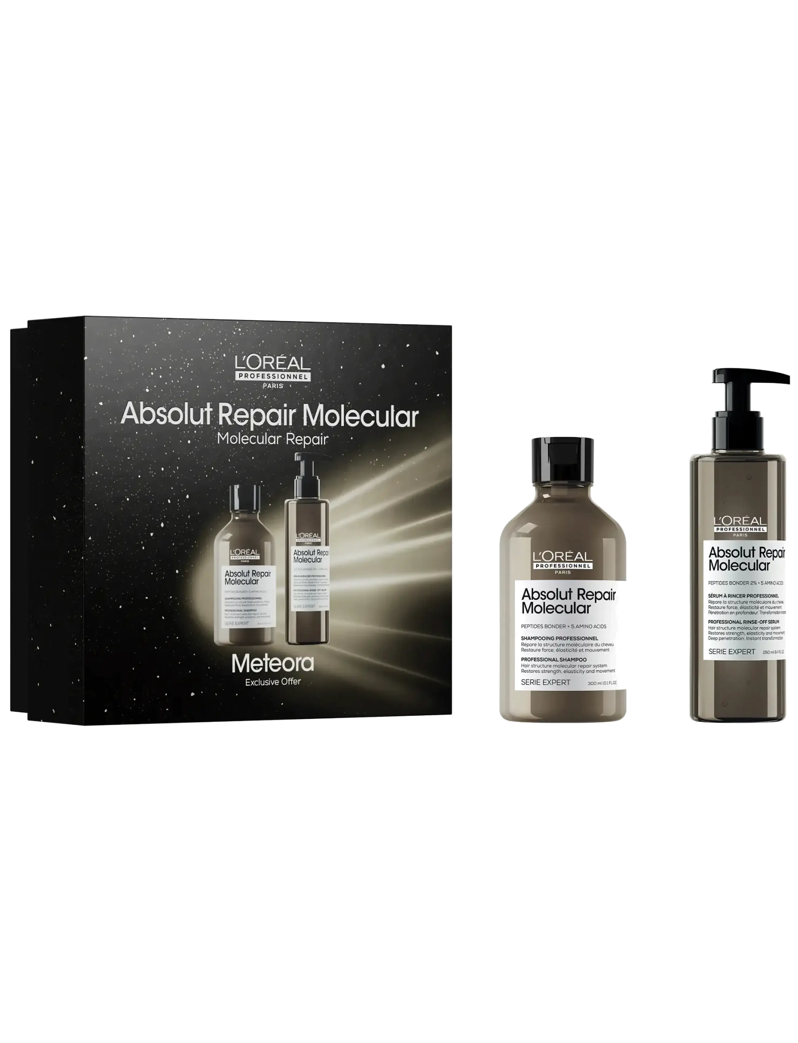 L'Oréal Professionnel L'Oréal Professionnel Absolut Repair Molecular Duo Gift Set 2025 - Til ham - CLEAR / undefined