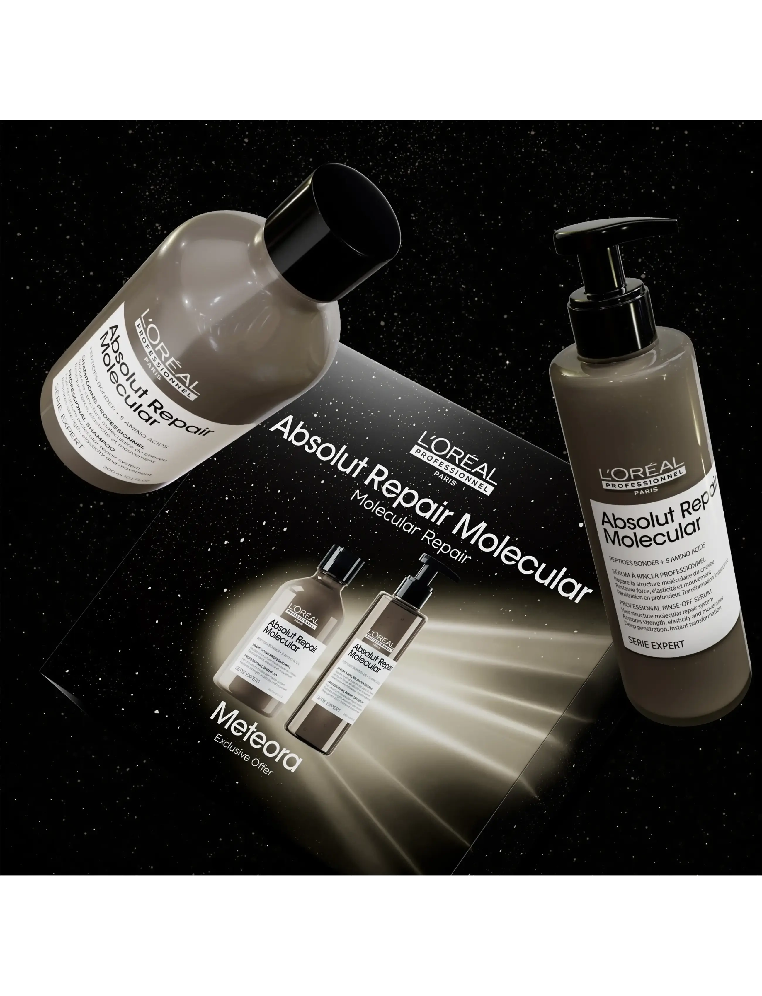 L'Oréal Professionnel - L'Oréal Professionnel Absolut Repair Molecular Duo Gift Set 2025 - til ham - clear - 1