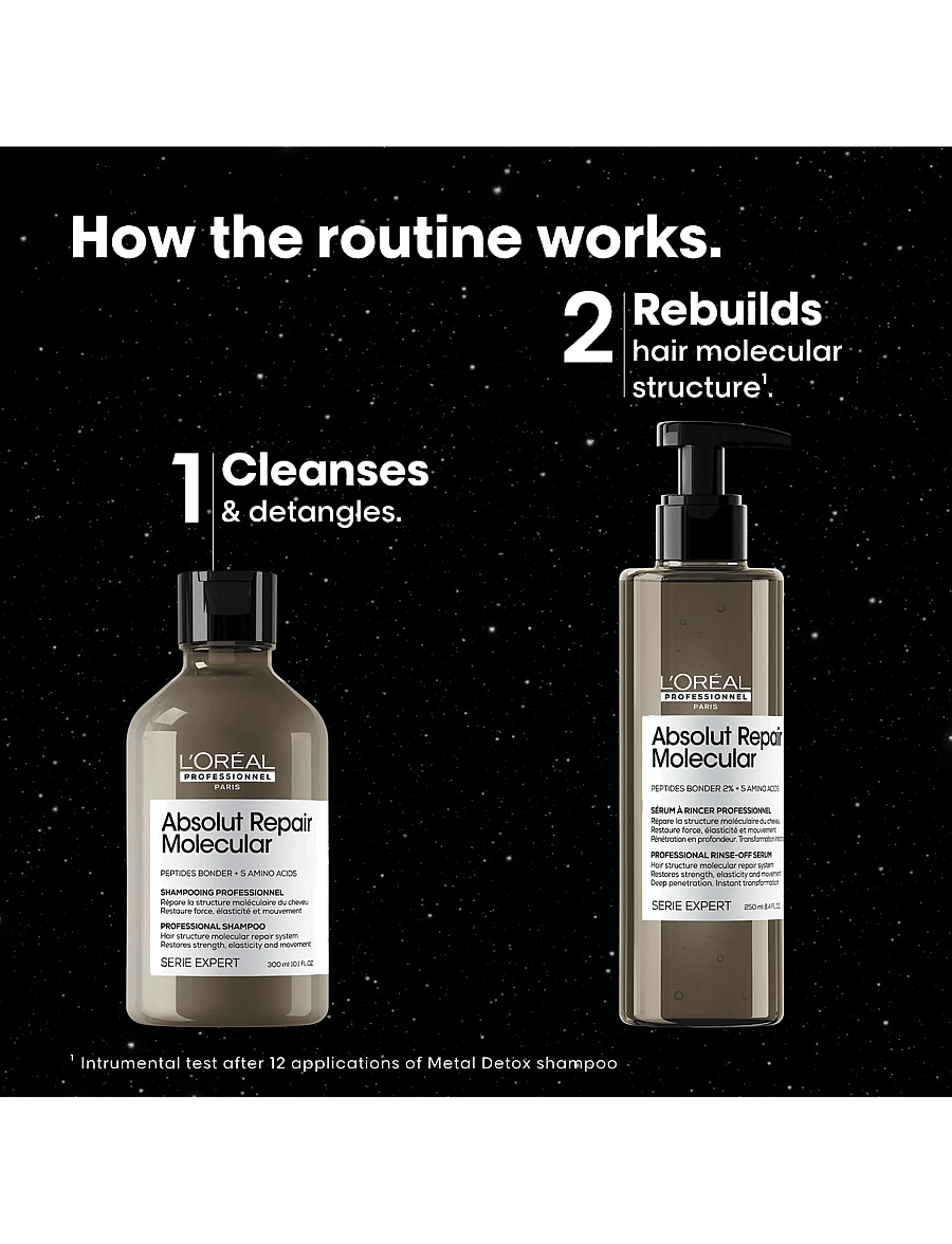 L'Oréal Professionnel - L'Oréal Professionnel Absolut Repair Molecular Duo Gift Set 2025 - til ham - clear - 2