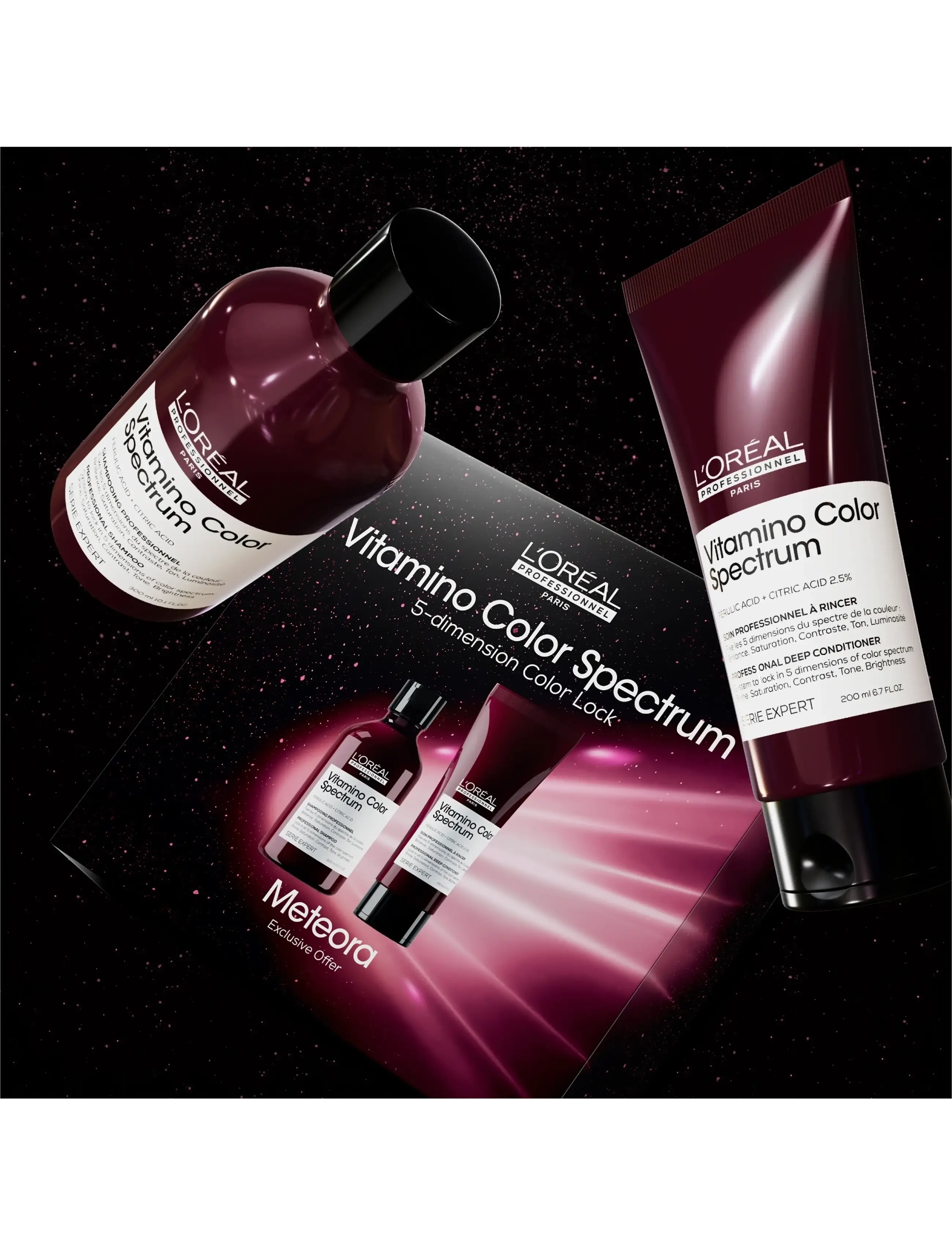 L'Oréal Professionnel - L'Oréal Professionnel Vitamino Color Spectrum Duo Gift Set 2025 - til ham - clear - 1