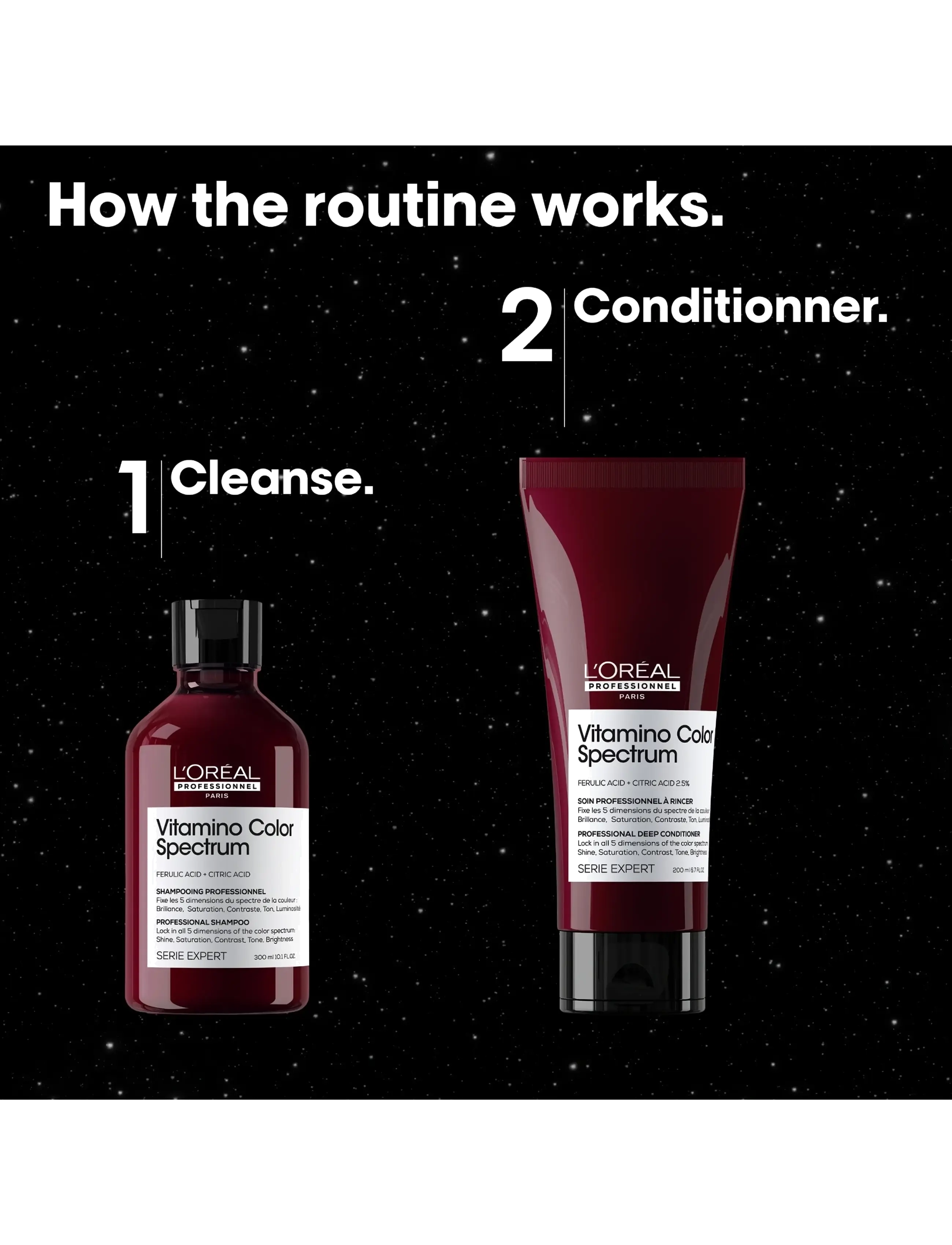 L'Oréal Professionnel - L'Oréal Professionnel Vitamino Color Spectrum Duo Gift Set 2025 - til ham - clear - 3