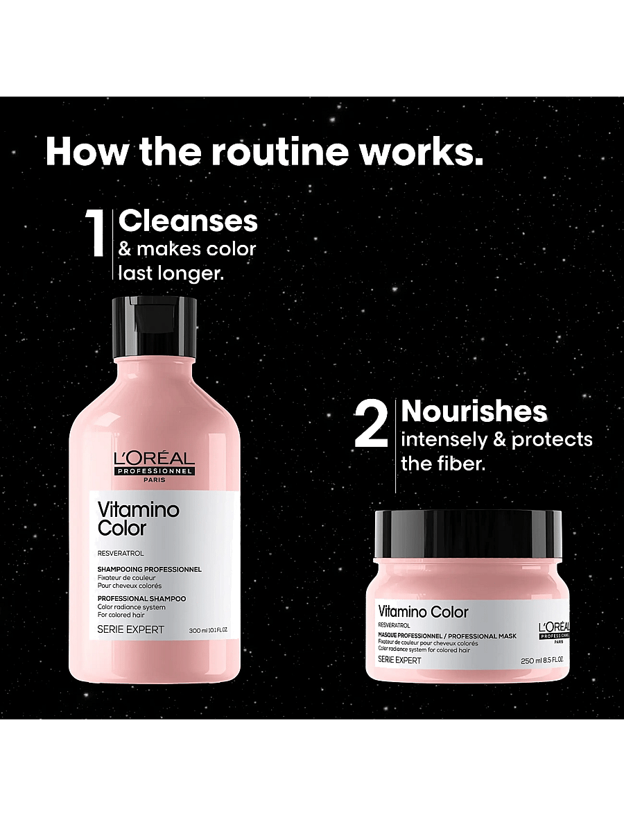 L'Oréal Professionnel - L'Oreal Professionnel Vitamino Color Duo Gift Set 2025 - til ham - clear - 3