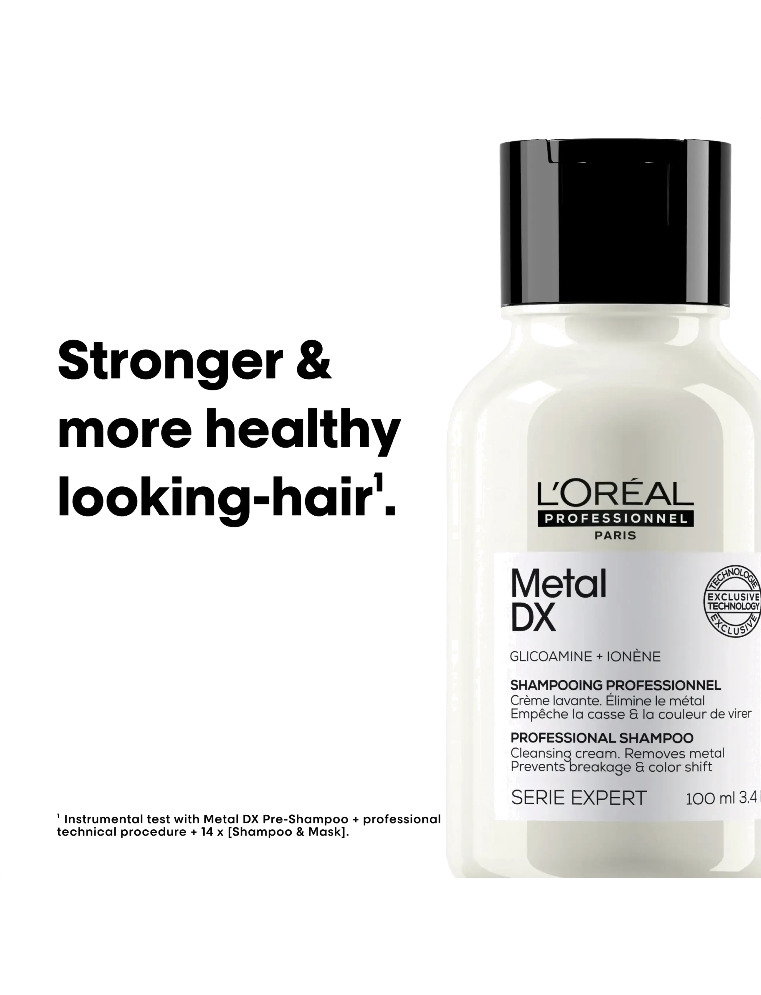 L'Oréal Professionnel - L'Oréal Professionnel Metal DX Shampoo 100ml - shampoo - clear - 5
