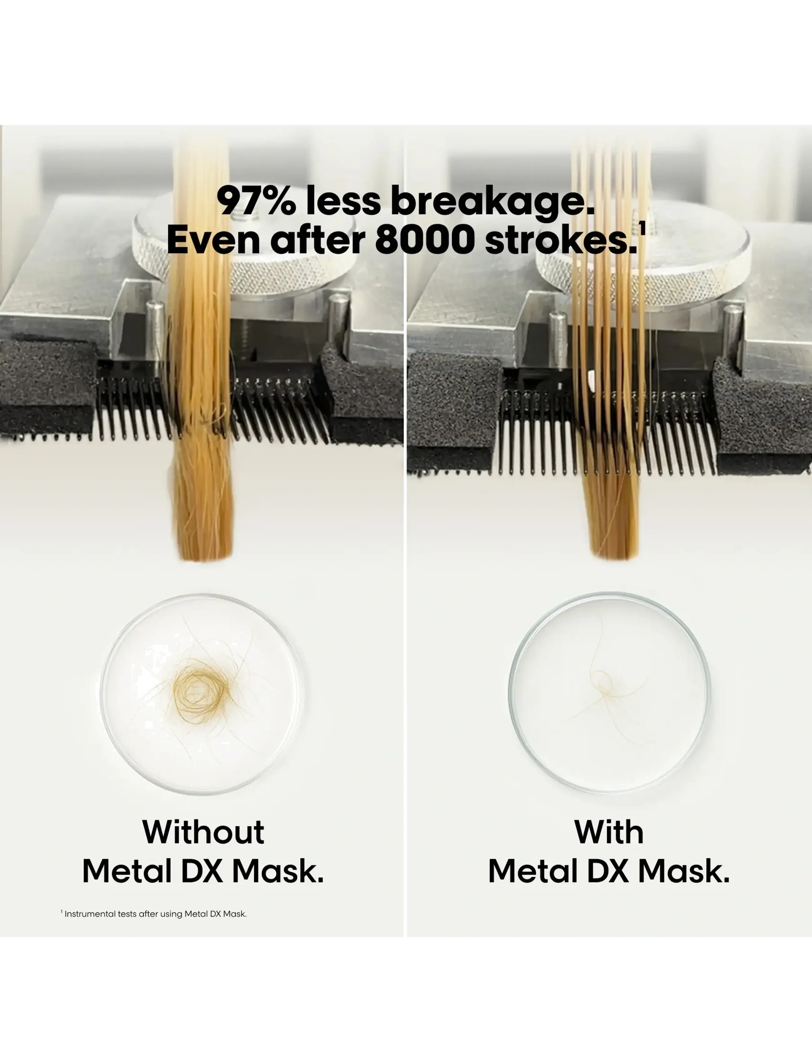 L'Oréal Professionnel - L'Oréal Professionnel Metal DX Hair Mask 75 ml - hårmasker - clear - 4