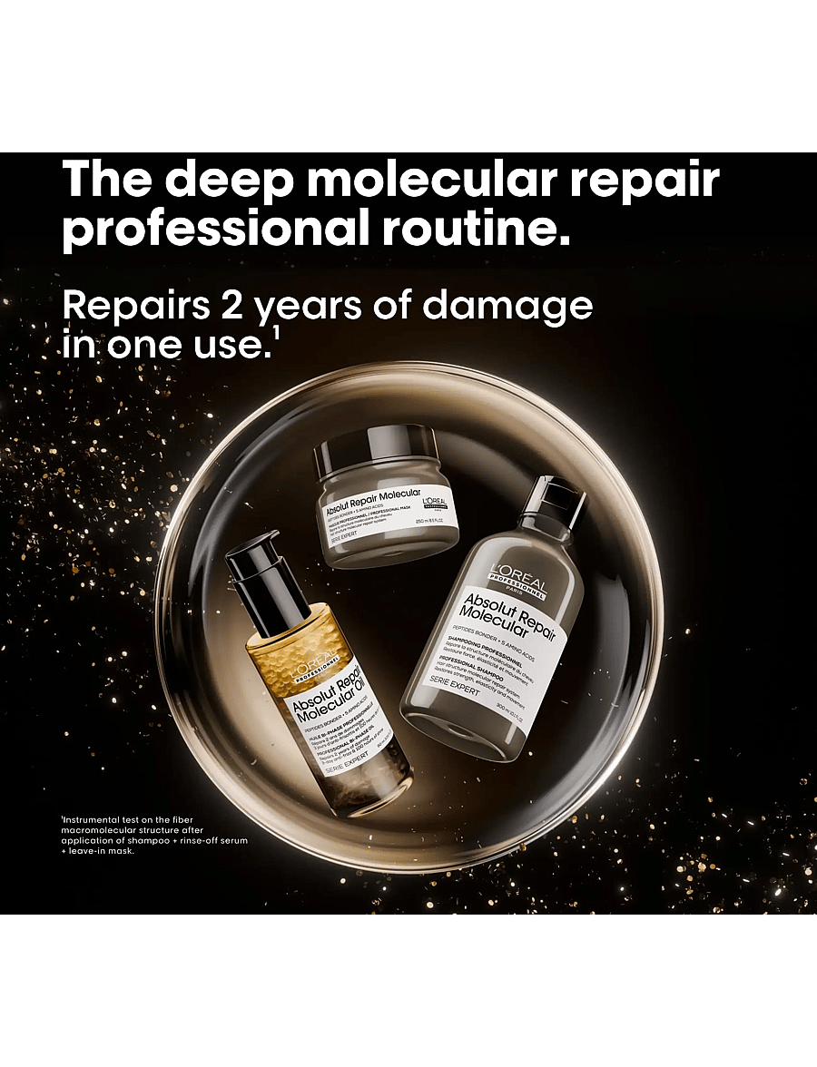 L'Oréal Professionnel - L'Oréal Professionnel Absolut Repair Molecular Gift Set Trio - til ham - clear - 1