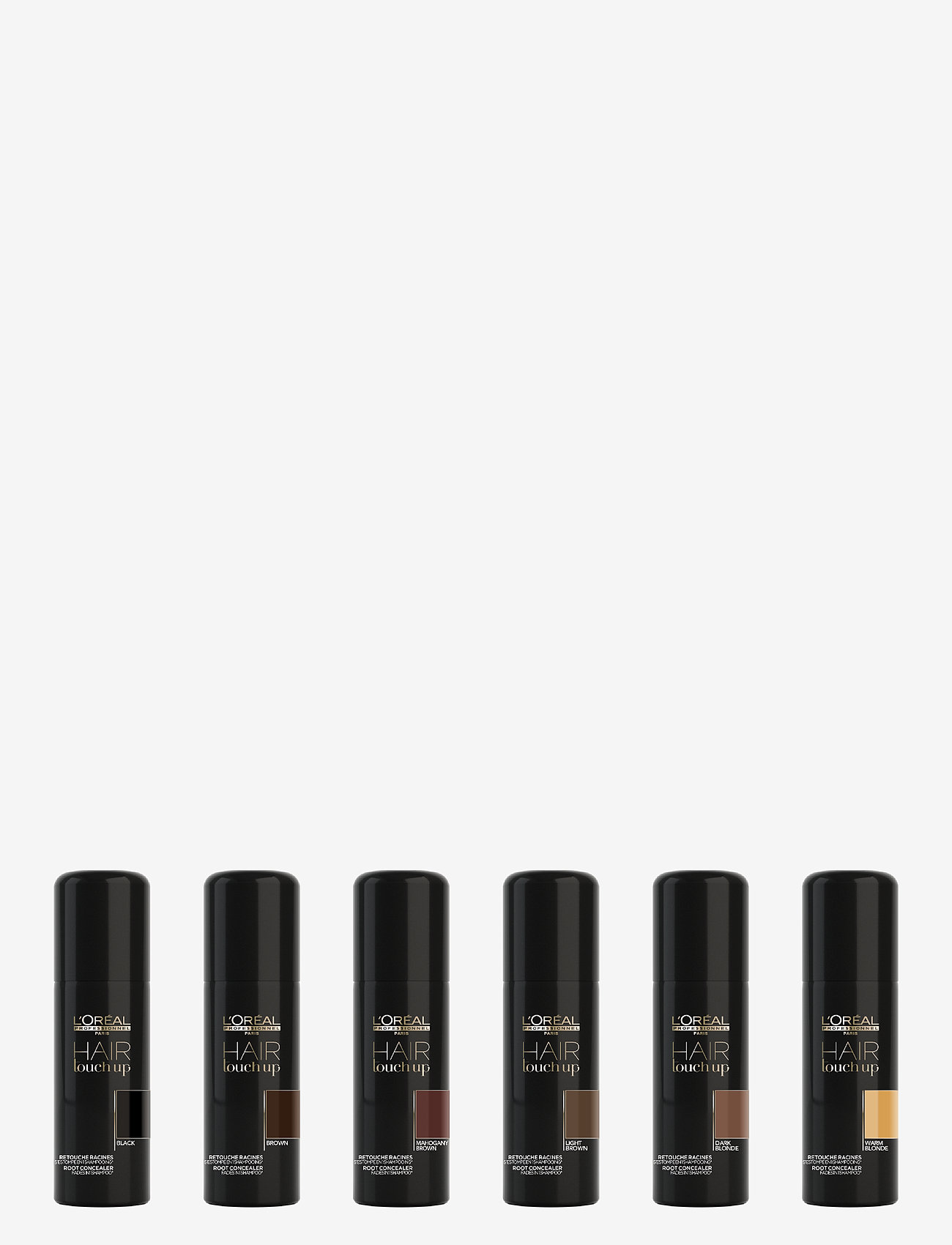 L'Oréal Professionnel - L'Oréal Professionnel Hair Touch Up Black - hårspray - clear - 4