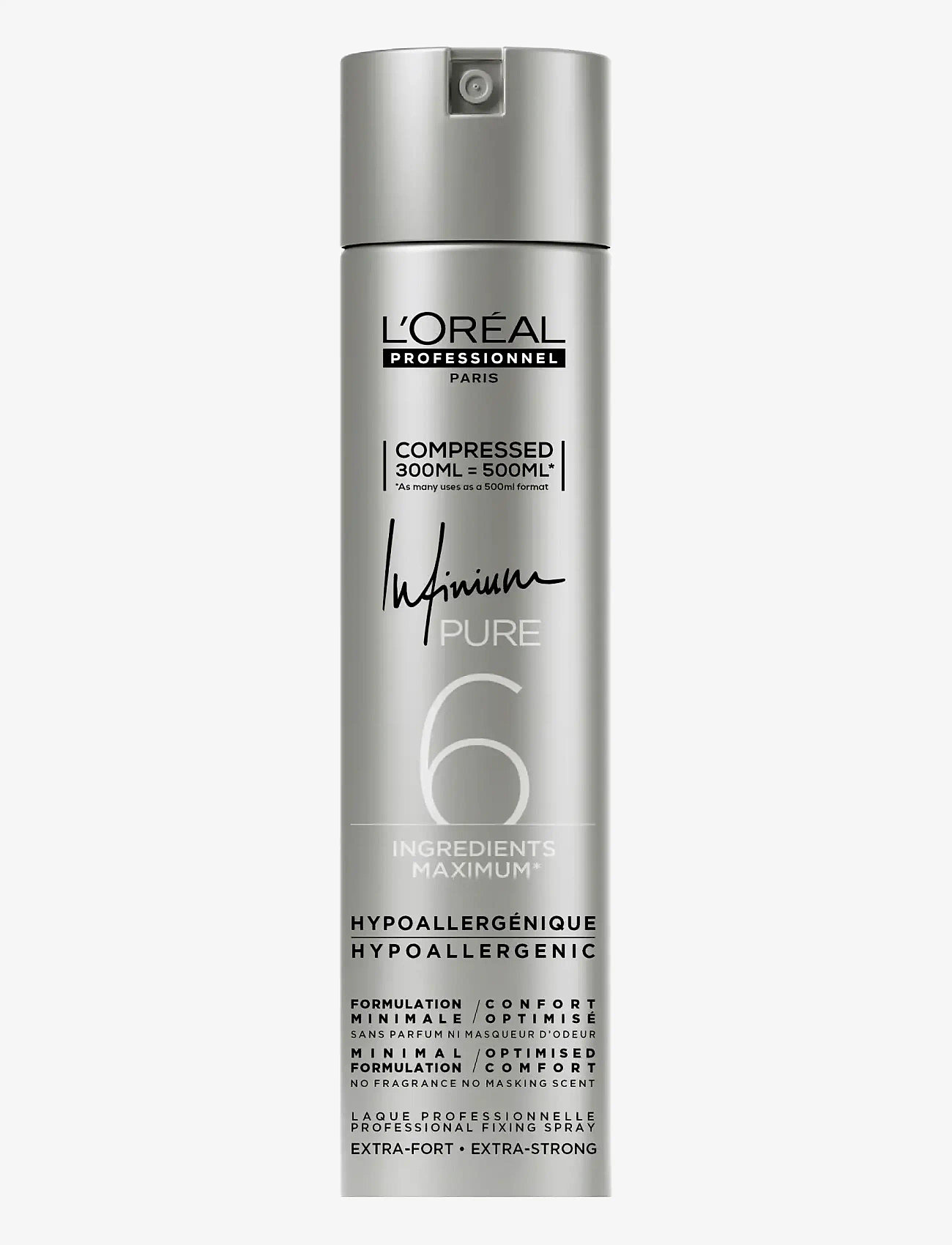 L'Oréal Professionnel - L'Oréal Professionnel Infinium Xtra Strong No Perf - hairsprays - clear - 0