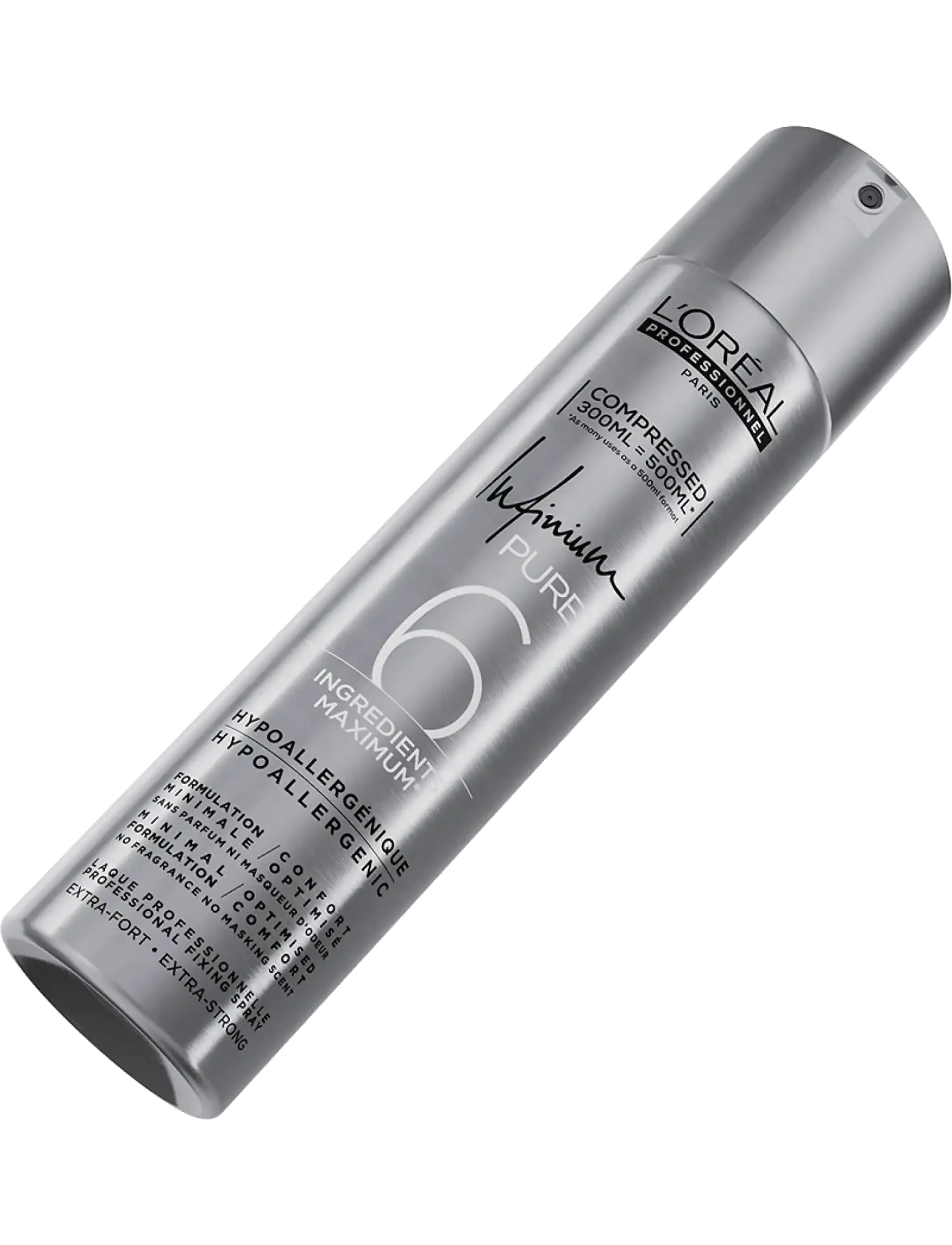 L'Oréal Professionnel - L'Oréal Professionnel Infinium Xtra Strong No Perf - hårspray - clear - 1