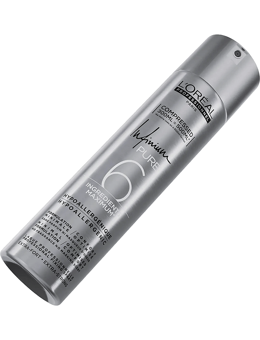 L'Oréal Professionnel - L'Oréal Professionnel Infinium Xtra Strong No Perf - hårspray - clear - 1
